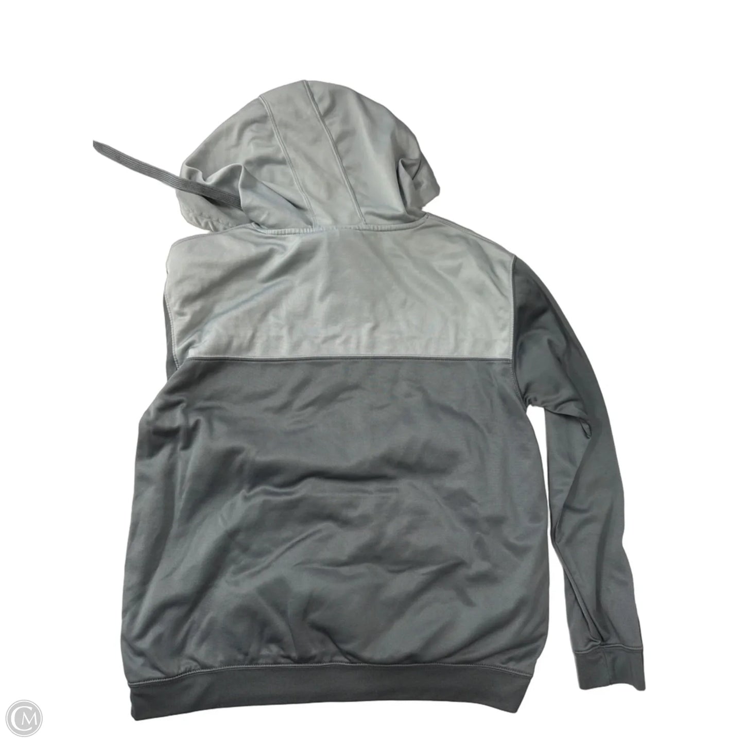 Sweatshirt Hoodie By Clothes Mentor In Grey, Size: M