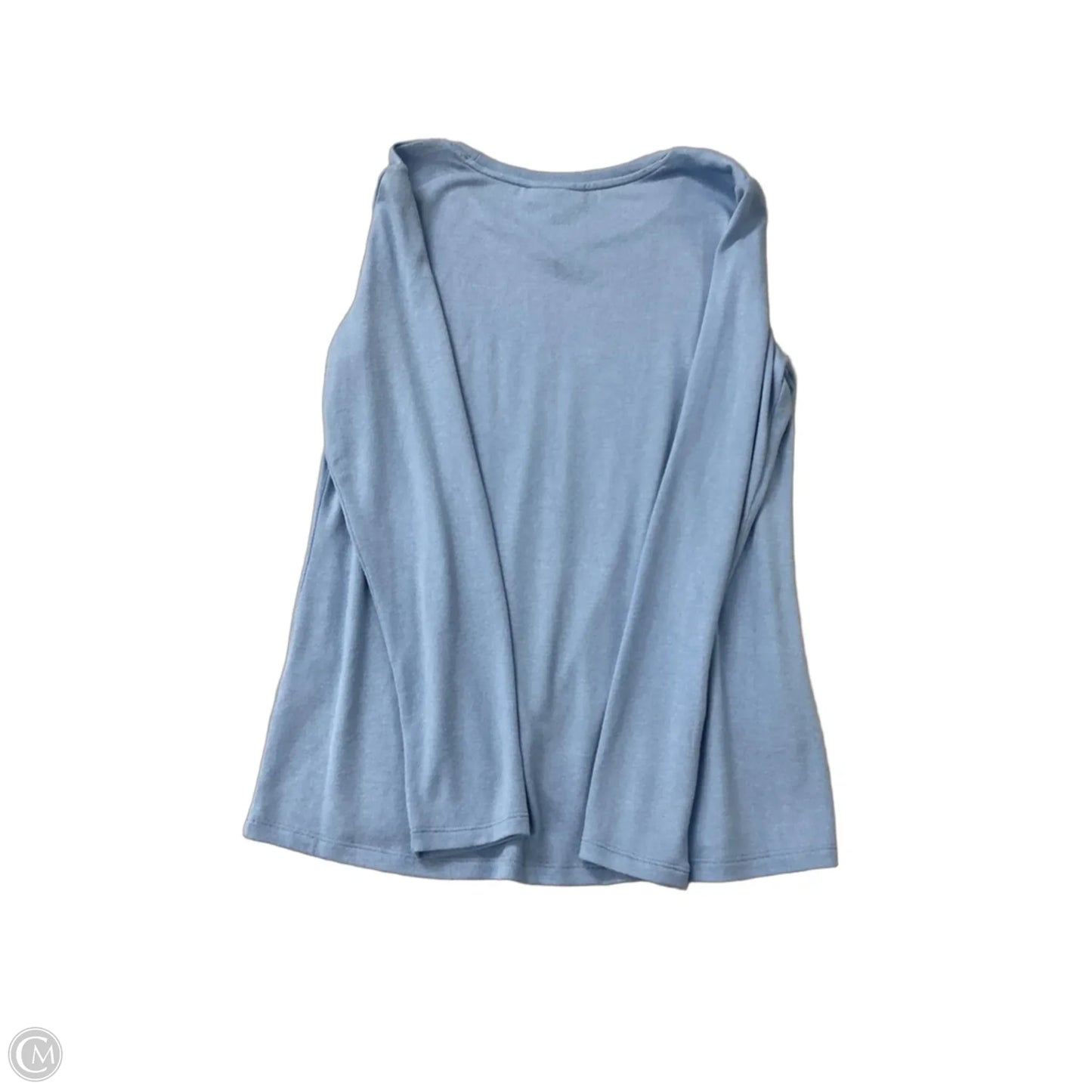 Top Long Sleeve By Style And Company In Blue, Size: S