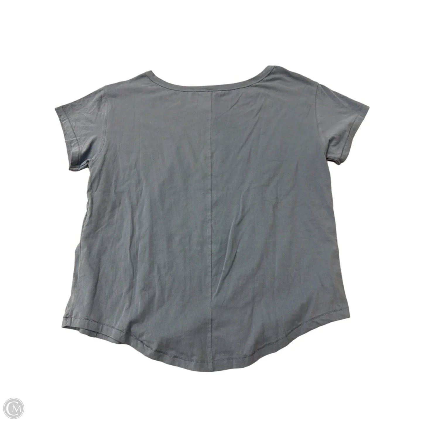 Athletic Top Short Sleeve By Fabletics In Blue, Size: M