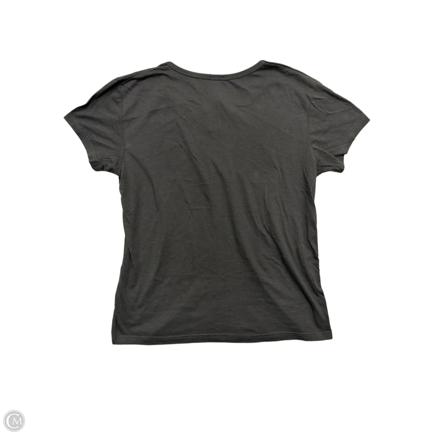 Top Short Sleeve Basic By Clothes Mentor In Grey, Size: Xl