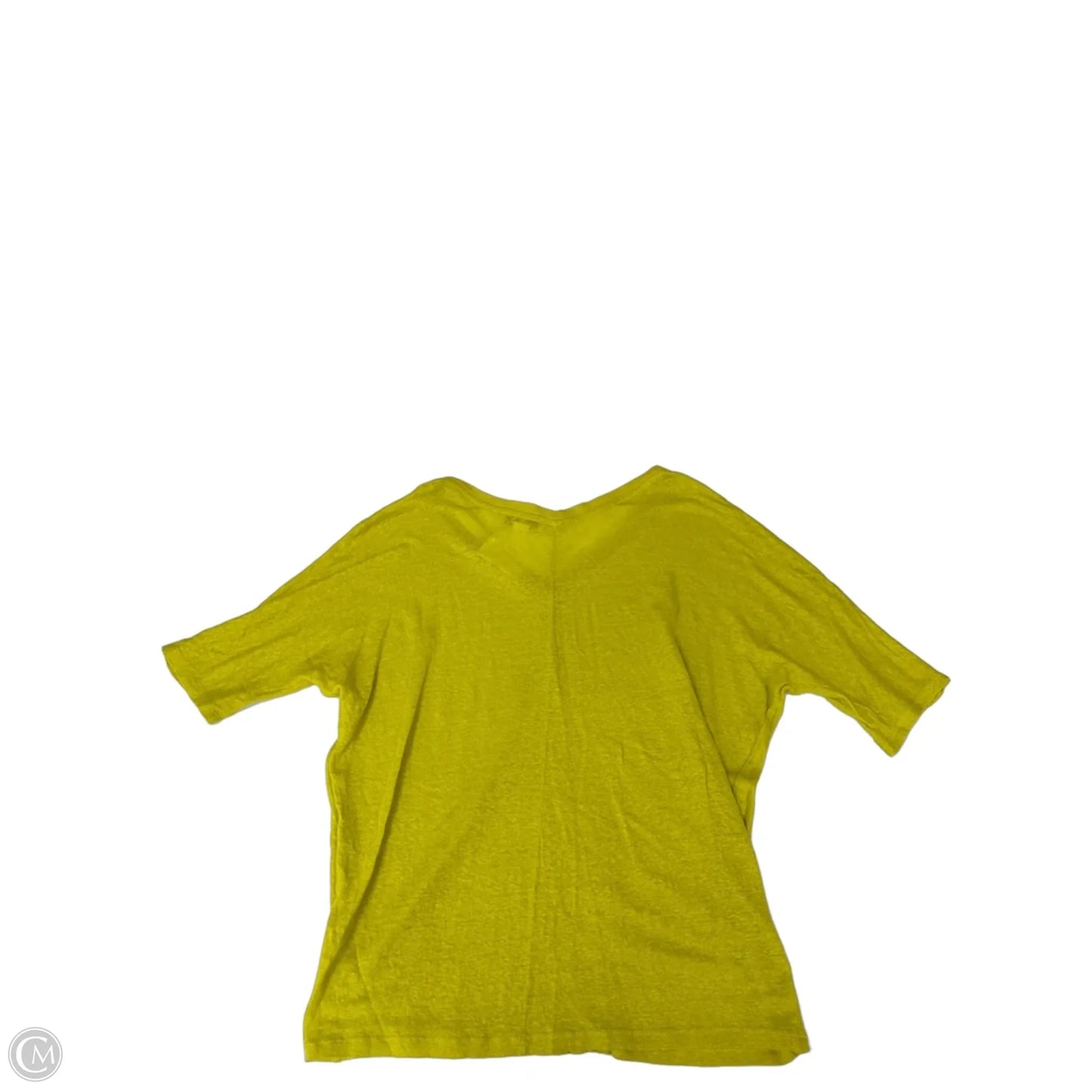 Top Short Sleeve By Coldwater Creek In Green, Size: M