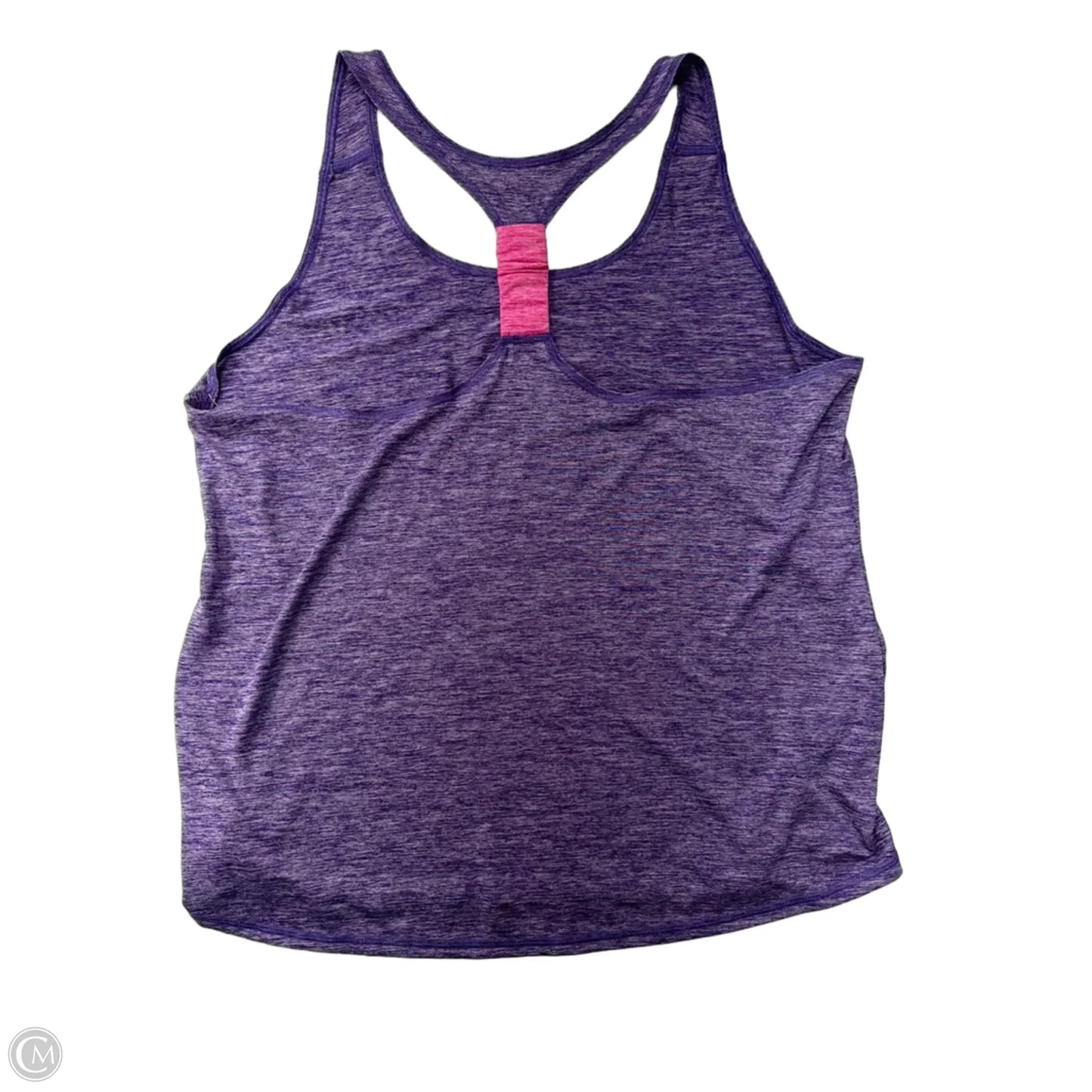 Athletic Tank Top By Avia In Purple, Size: 2x