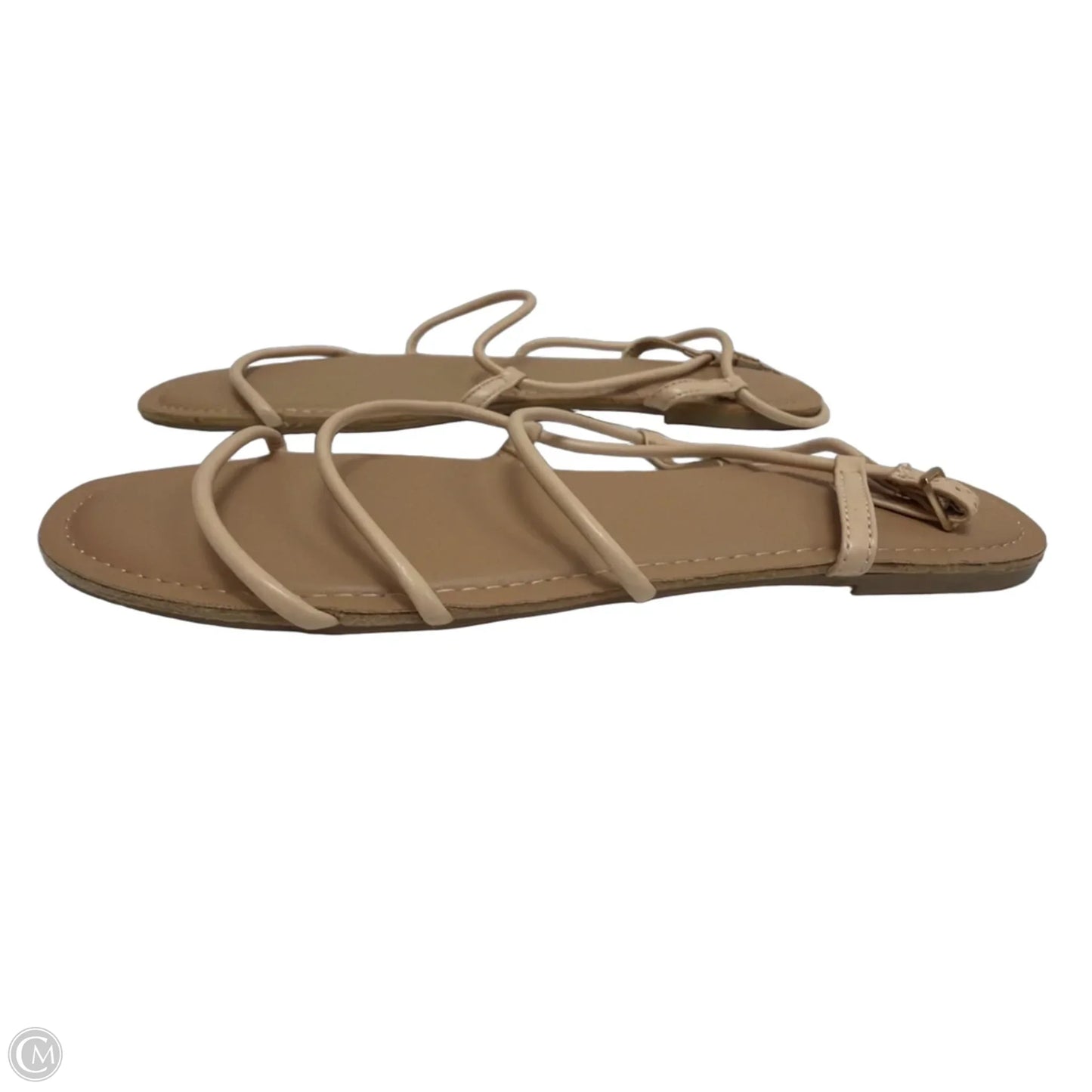 Sandals Flats By Old Navy In Tan, Size: 11