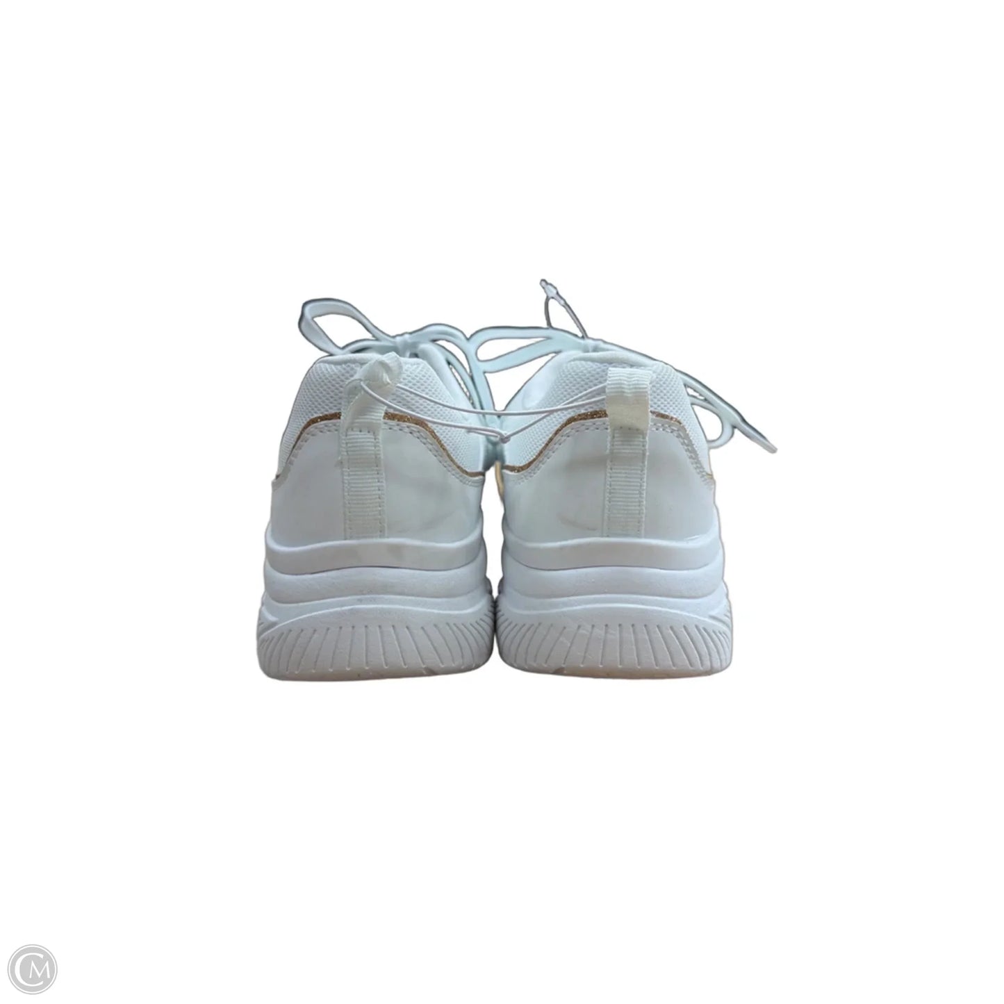 Shoes Athletic By Skechers In White, Size: 9.5