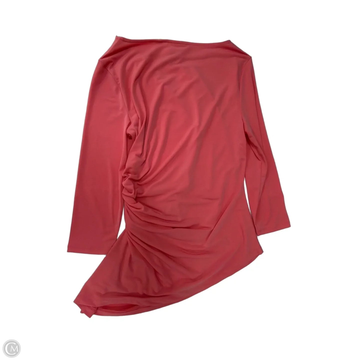 Top Long Sleeve By New York And Co In Pink, Size: L