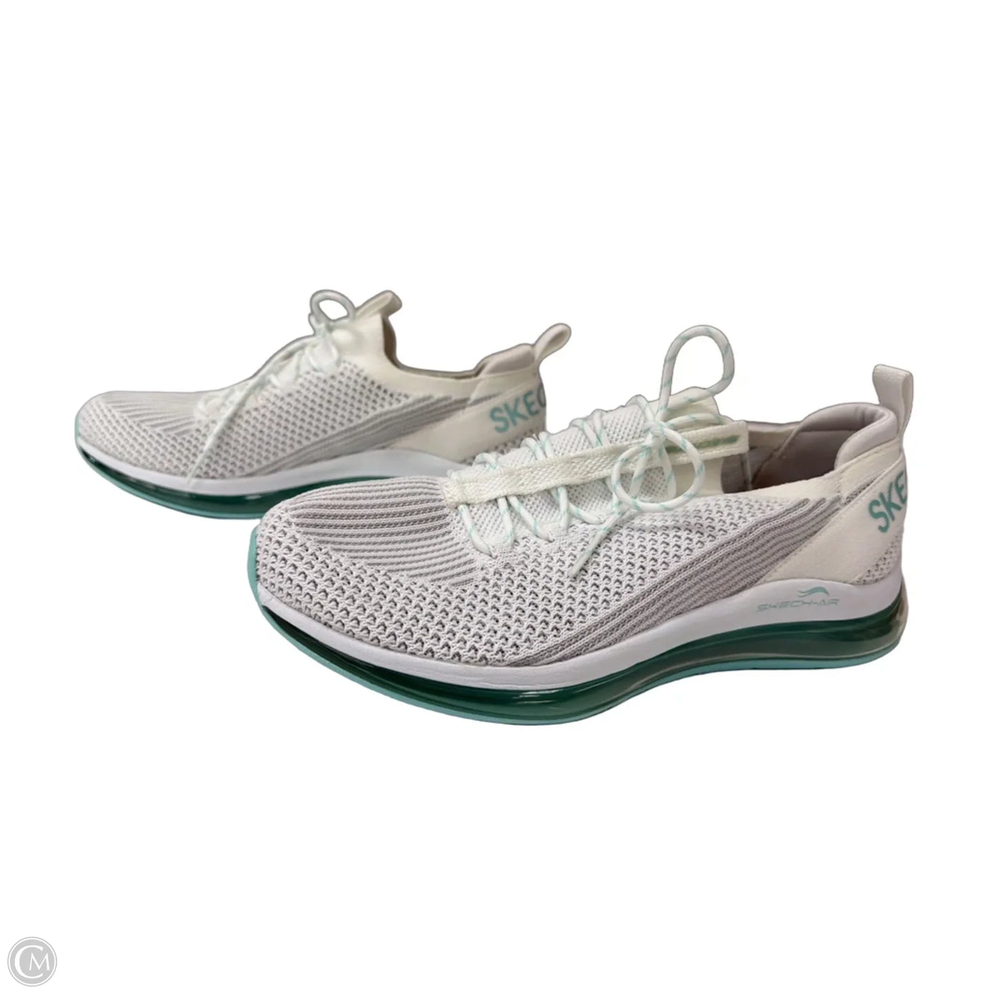 Shoes Athletic By Skechers In White, Size: 9