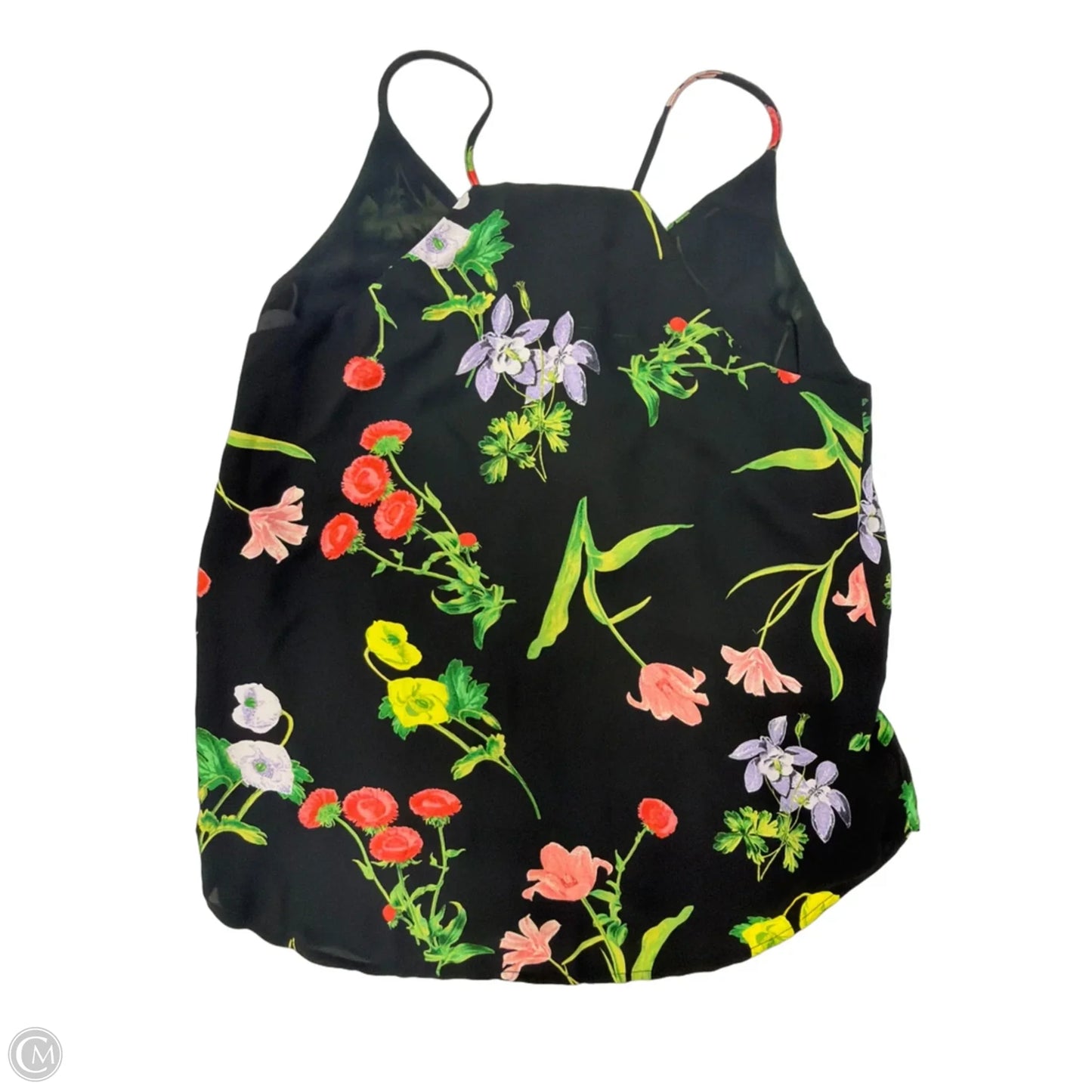 Tank Top By Loft In Floral Print, Size: S