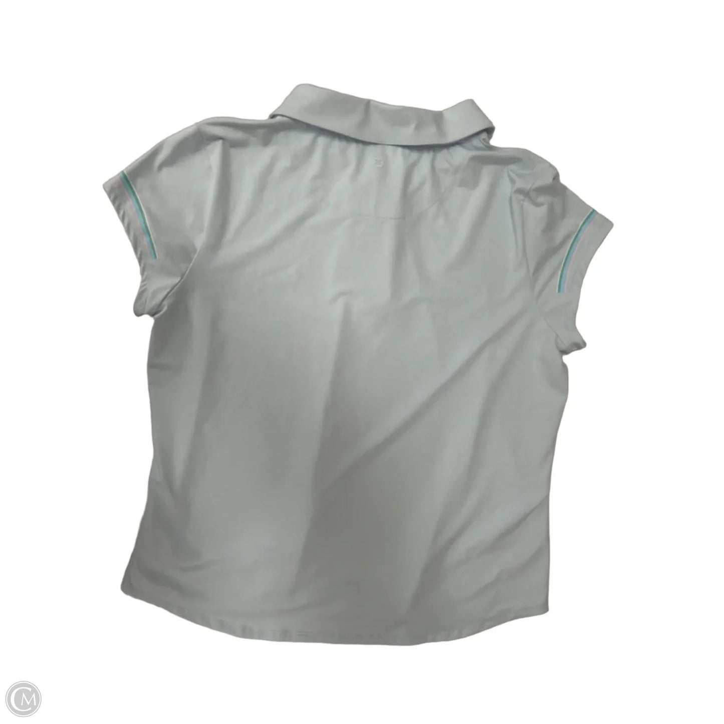 Athletic Top Short Sleeve By Rbx In Blue, Size: Xl