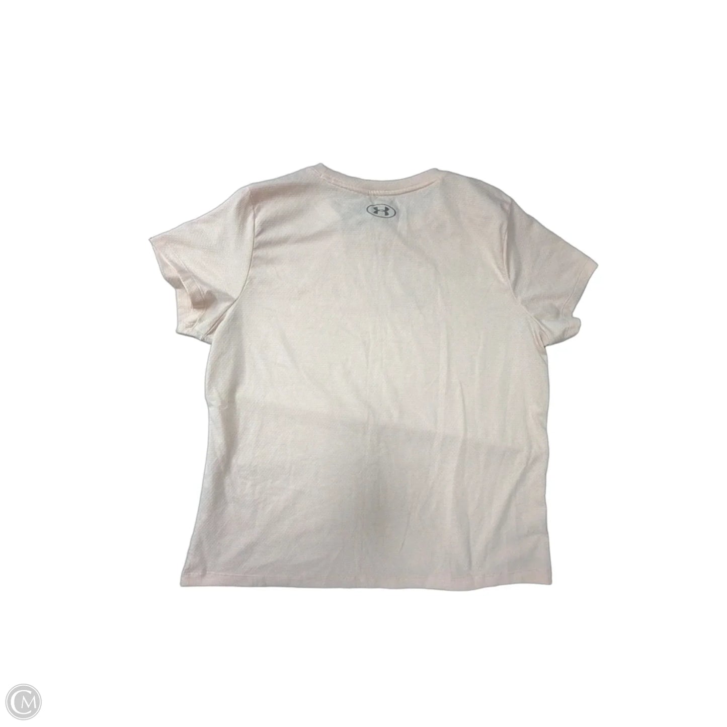 Athletic Top Short Sleeve By Under Armour In Pink, Size: 2x