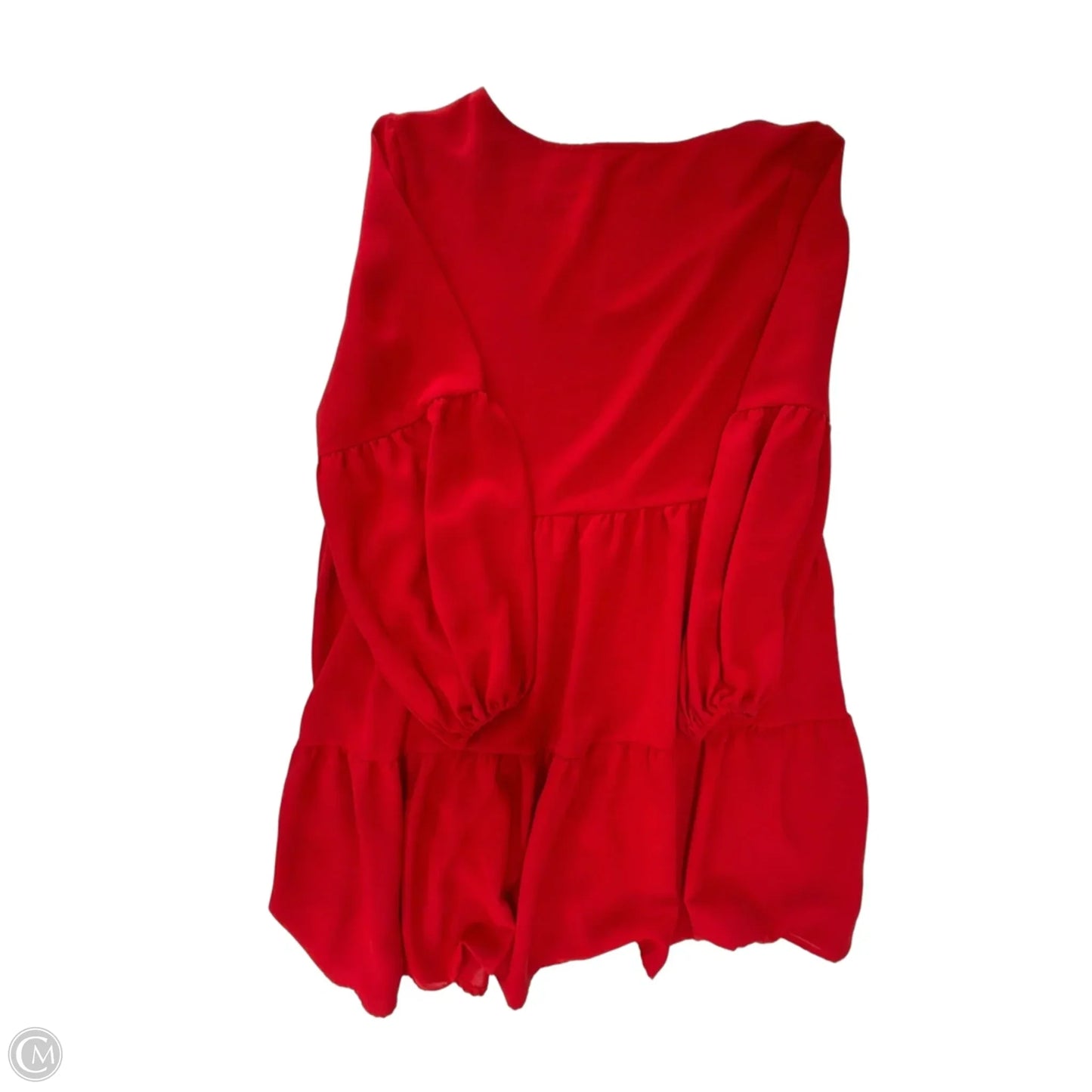Dress Casual Midi By Clothes Mentor In Red, Size: M