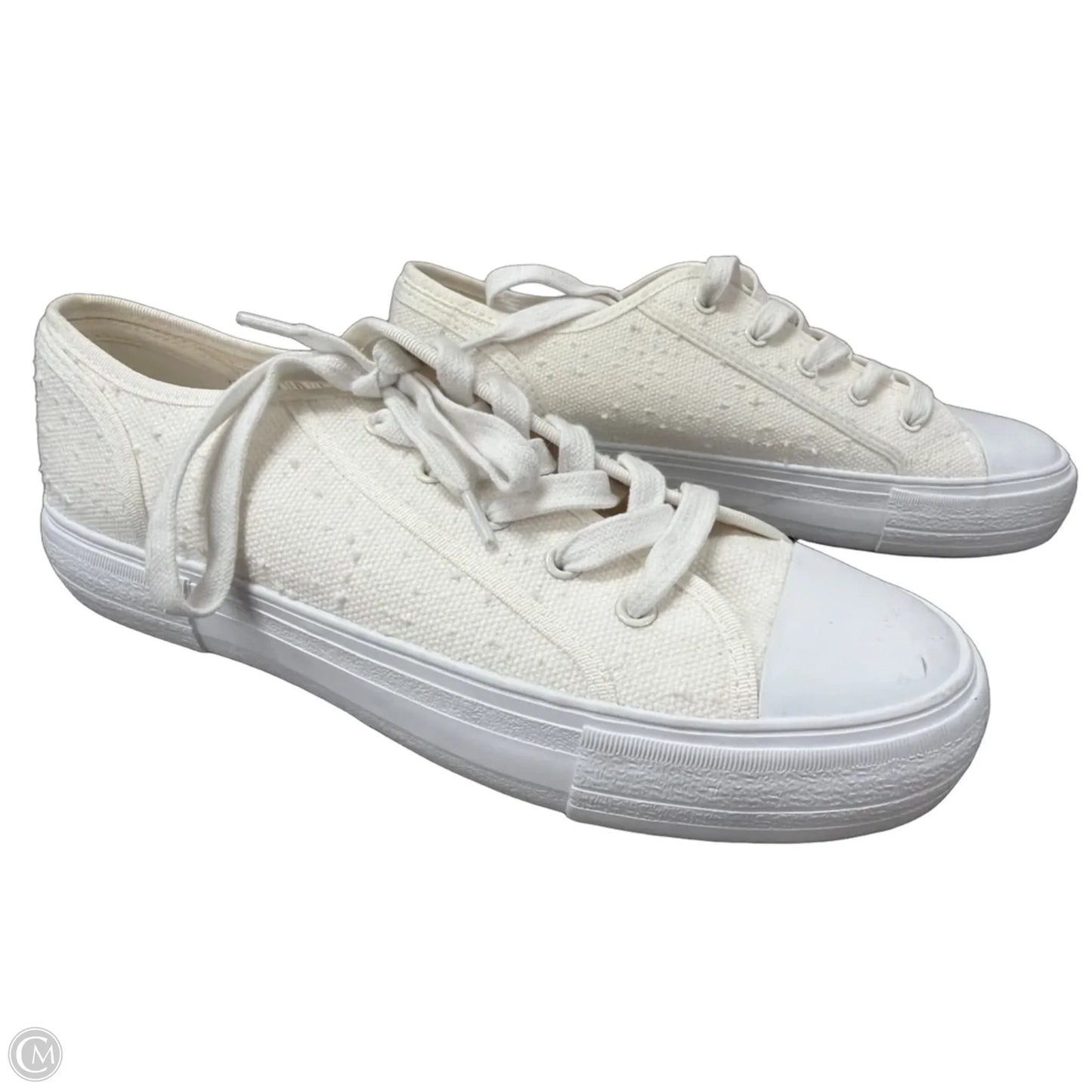 Shoes Sneakers By Clothes Mentor In White, Size: 8