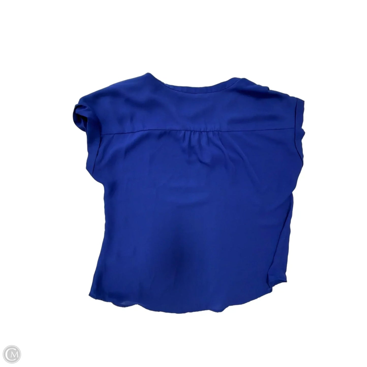 Top Short Sleeve By Apt 9 In Blue, Size: L