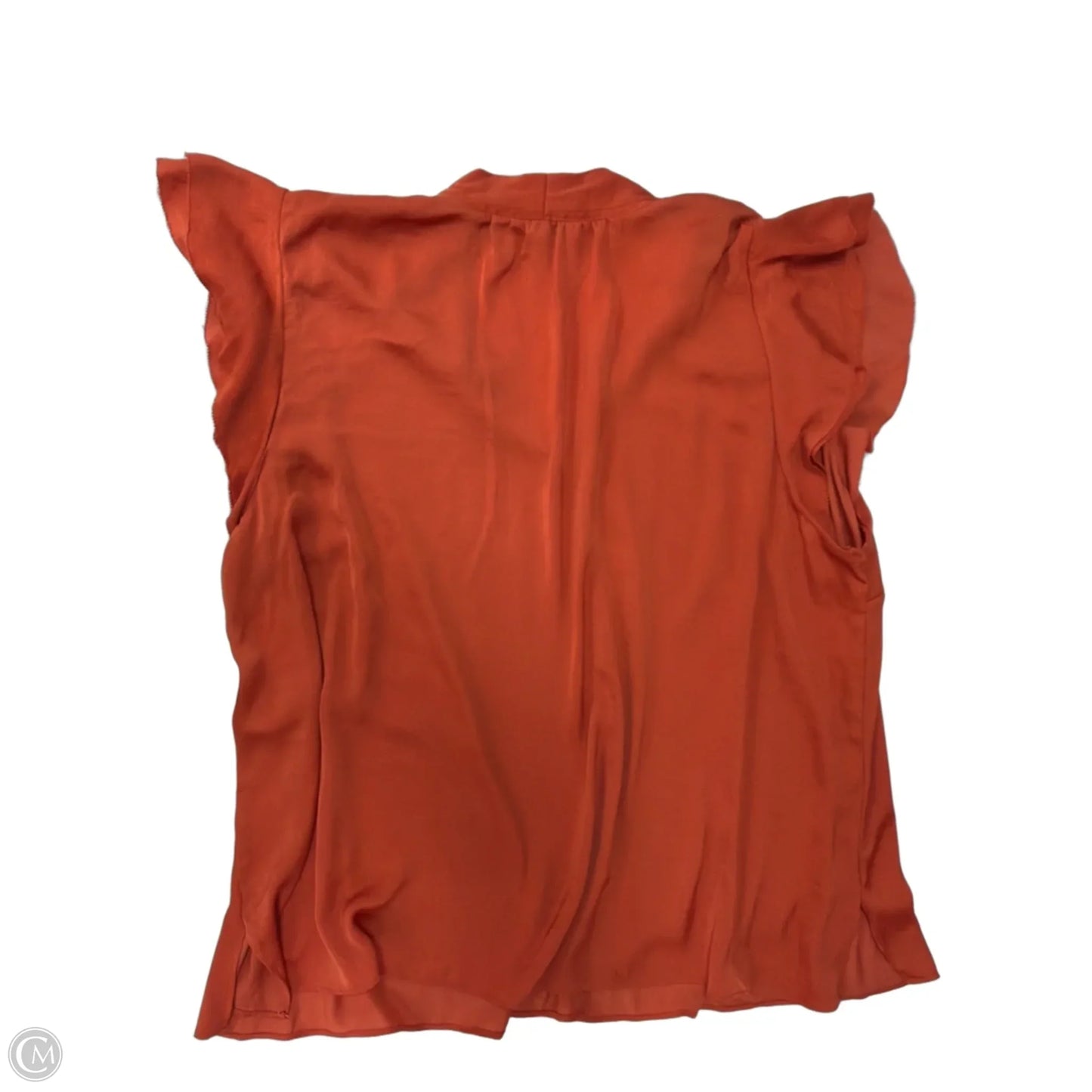 Top Short Sleeve By Nine West In Orange, Size: 3x