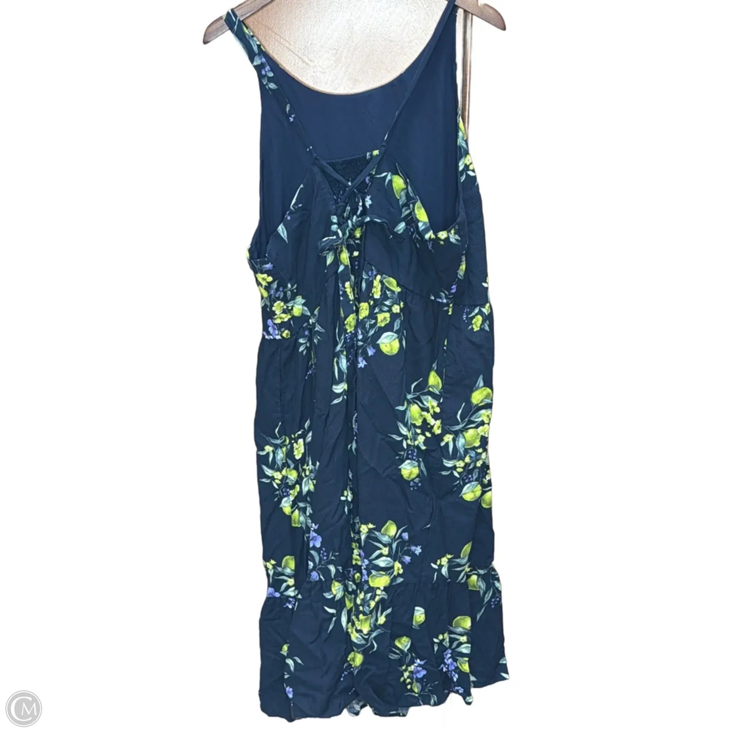 Dress Casual Maxi By Time And Tru In Blue, Size: 2x