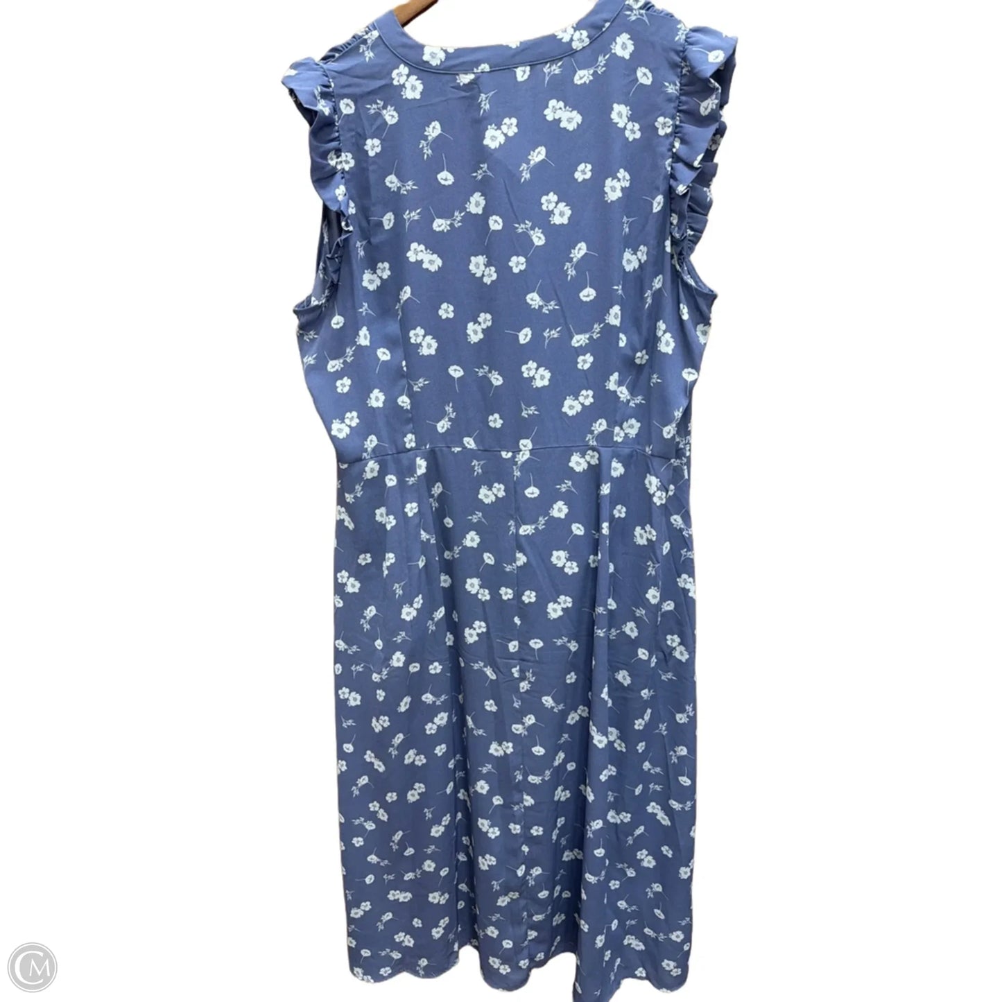 Dress Casual Maxi By Simply Vera In Floral Print, Size: 1x