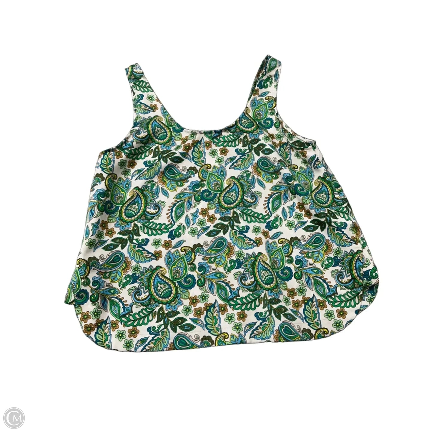 Tank Top By Loft In Paisley Print, Size: S