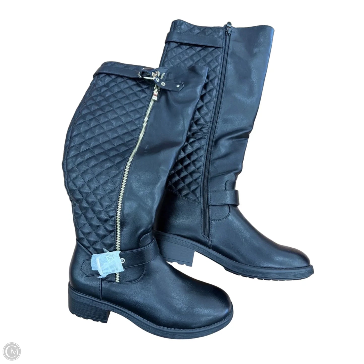 Boots Knee Flats By Dream Pairs In Black, Size: 8.5