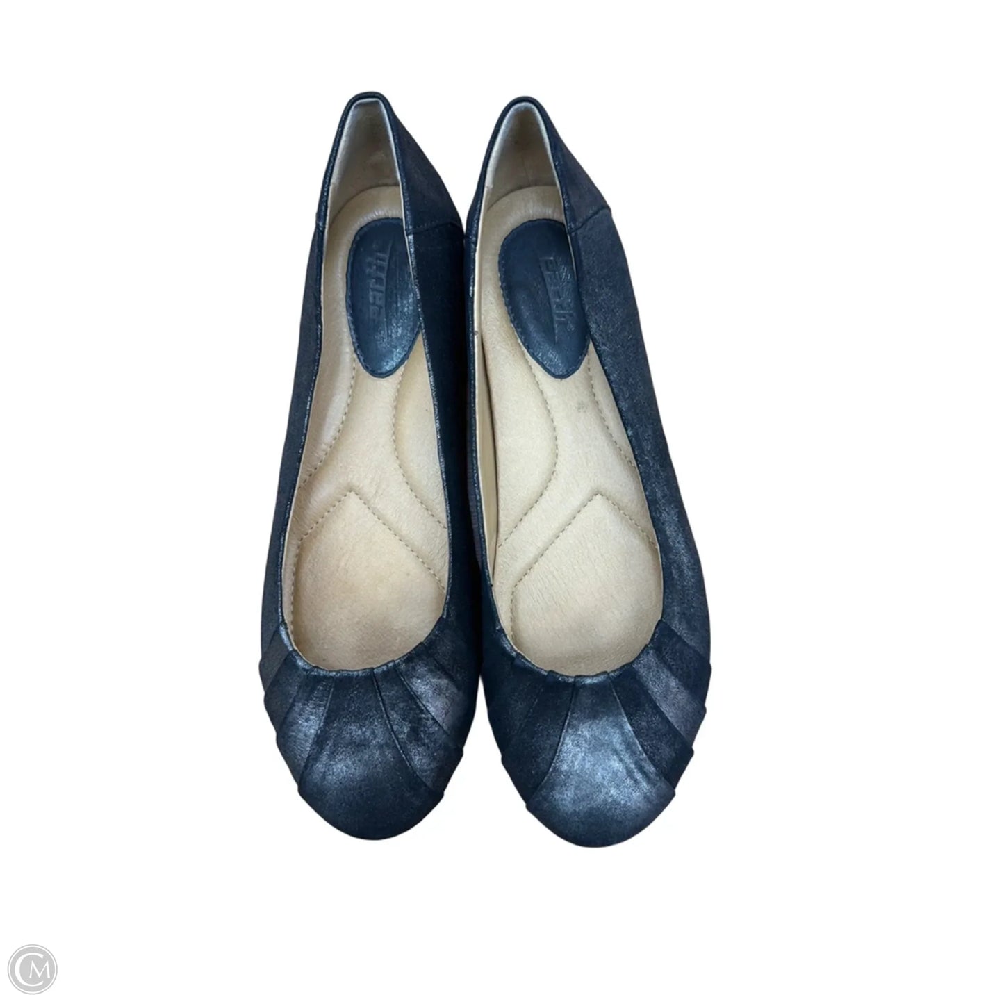 Shoes Flats By Earth In Silver, Size: 9