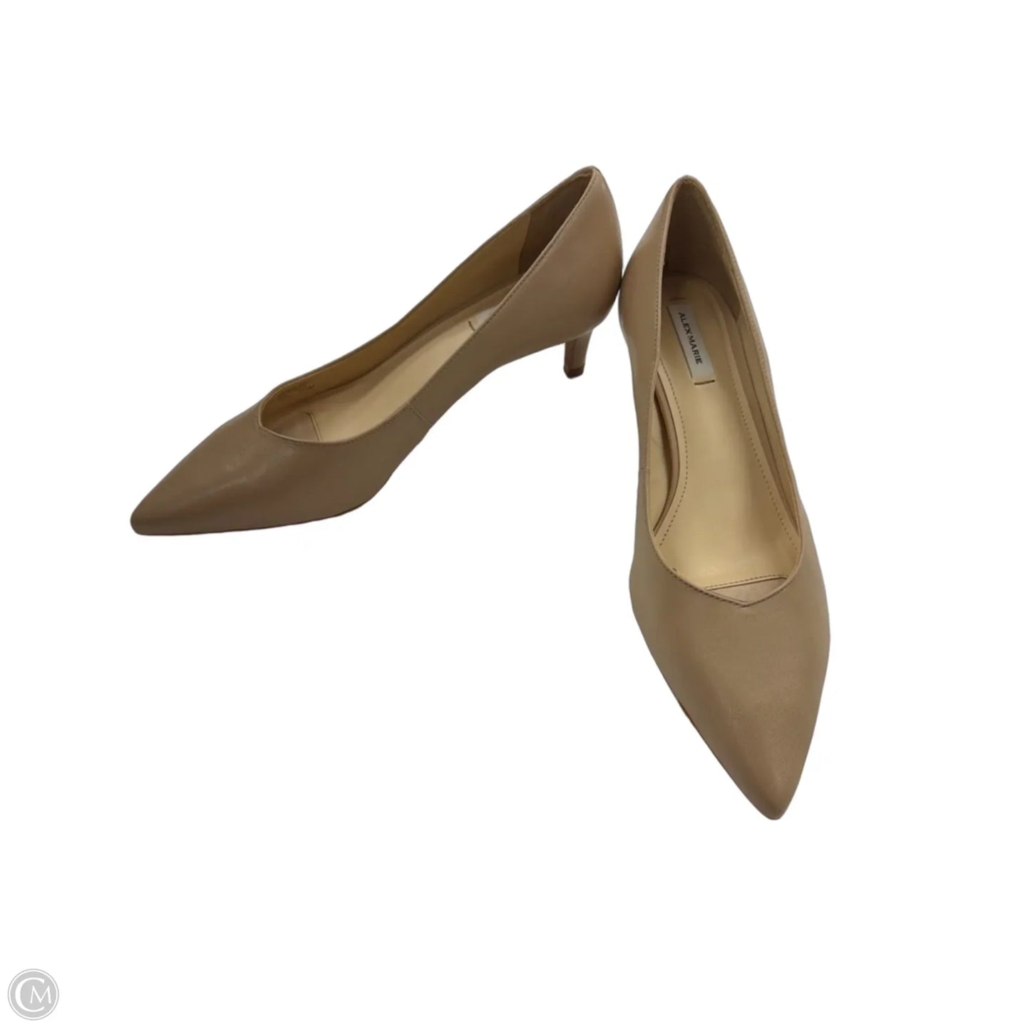 Shoes Heels Kitten By Alex Marie In Tan, Size: 7.5