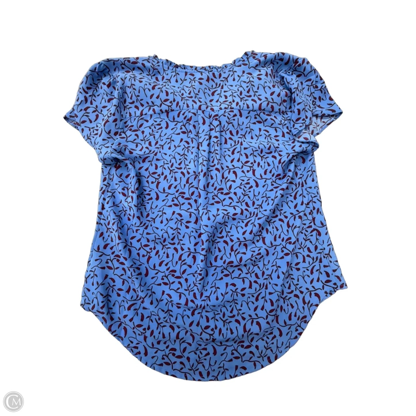 Top Short Sleeve By 41 Hawthorn In Blue & Red, Size: S