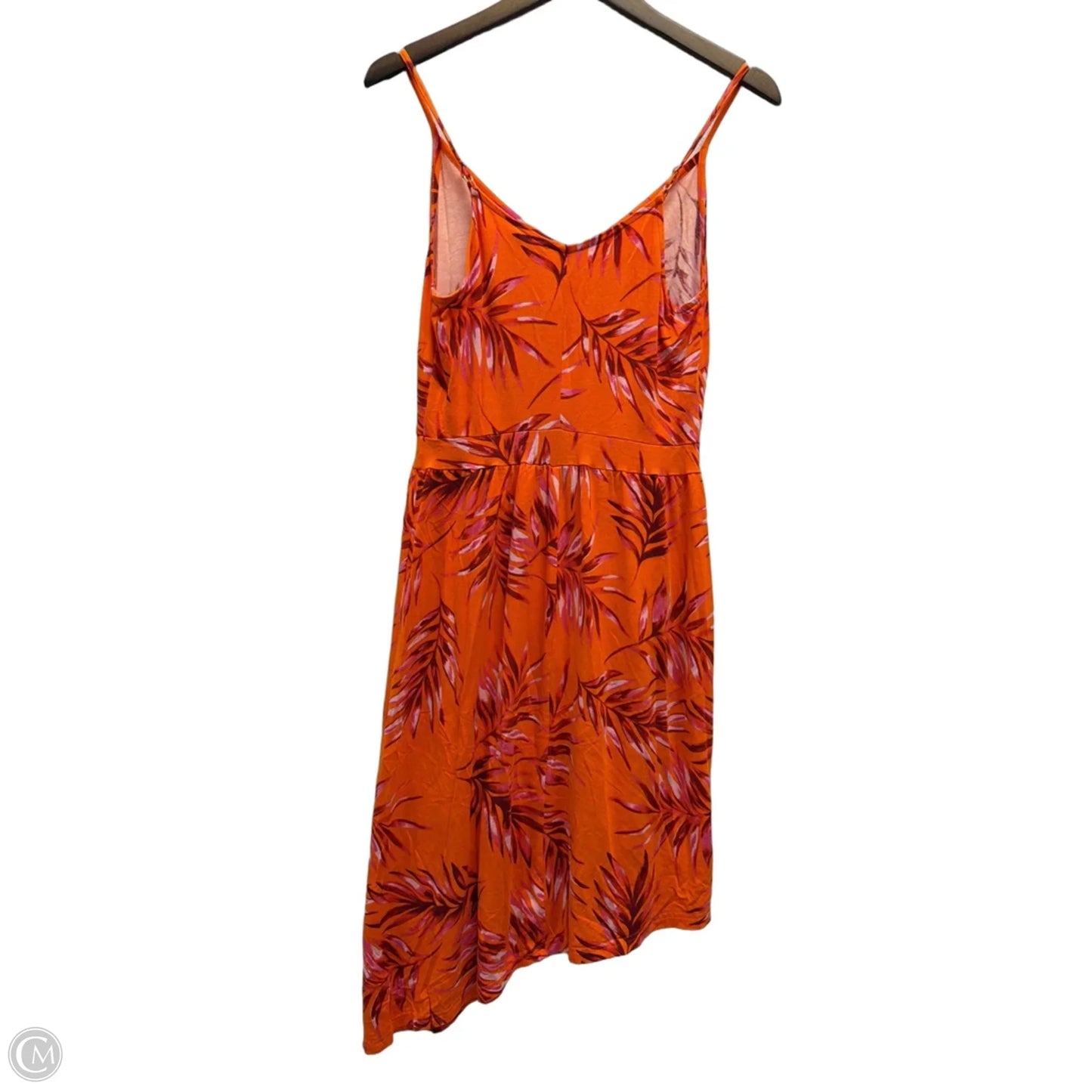 Dress Casual Midi By Venus In Orange, Size: S