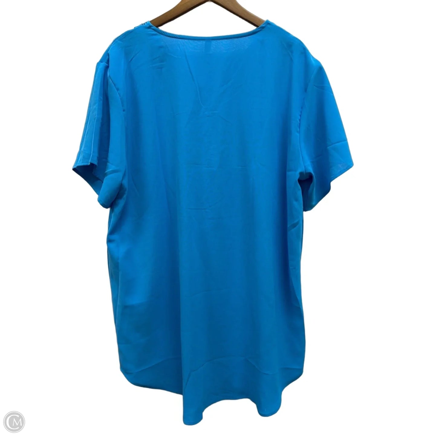 Dress Casual Midi By Cme In Blue, Size: 2x
