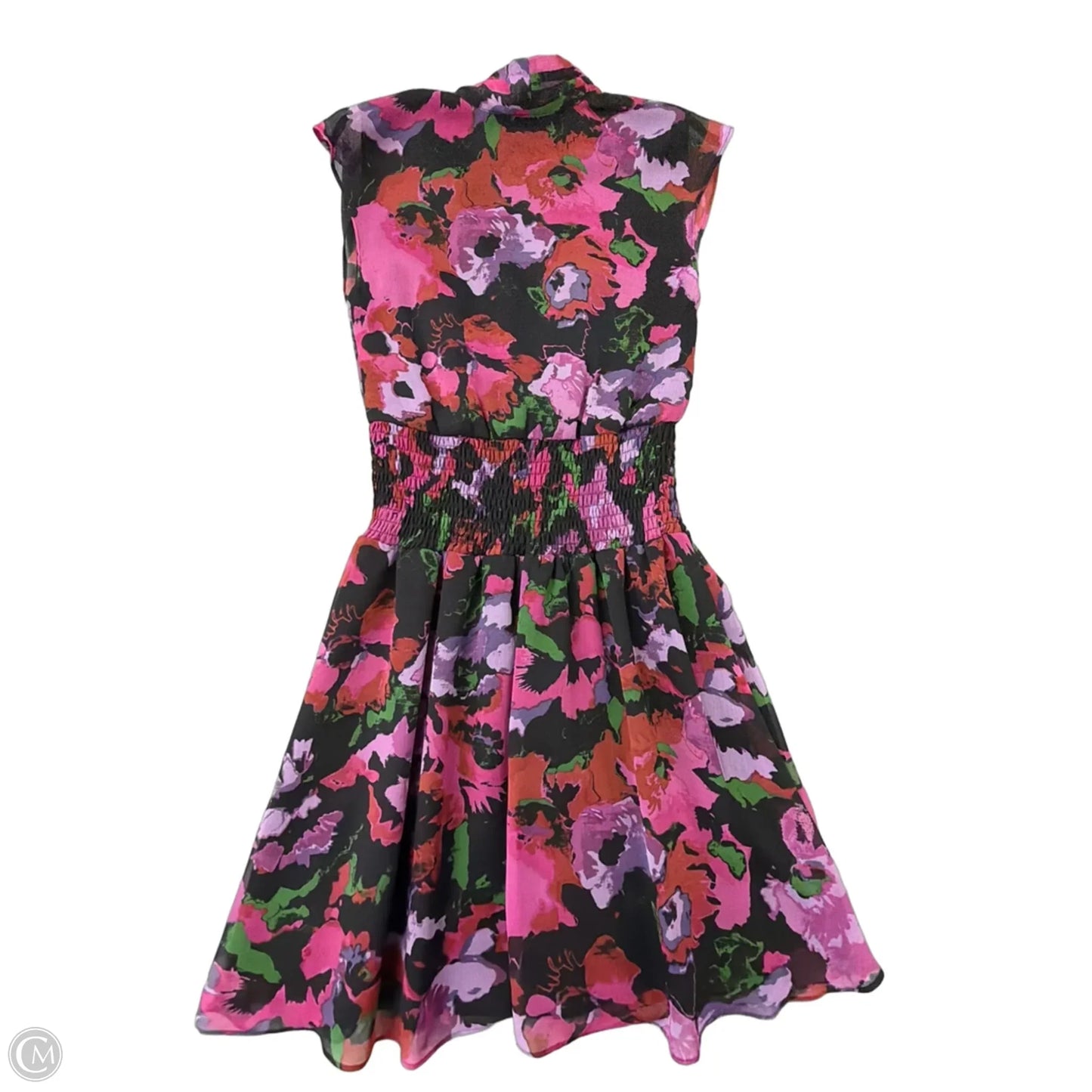 Dress Casual Short By Allen B In Floral Print, Size: S