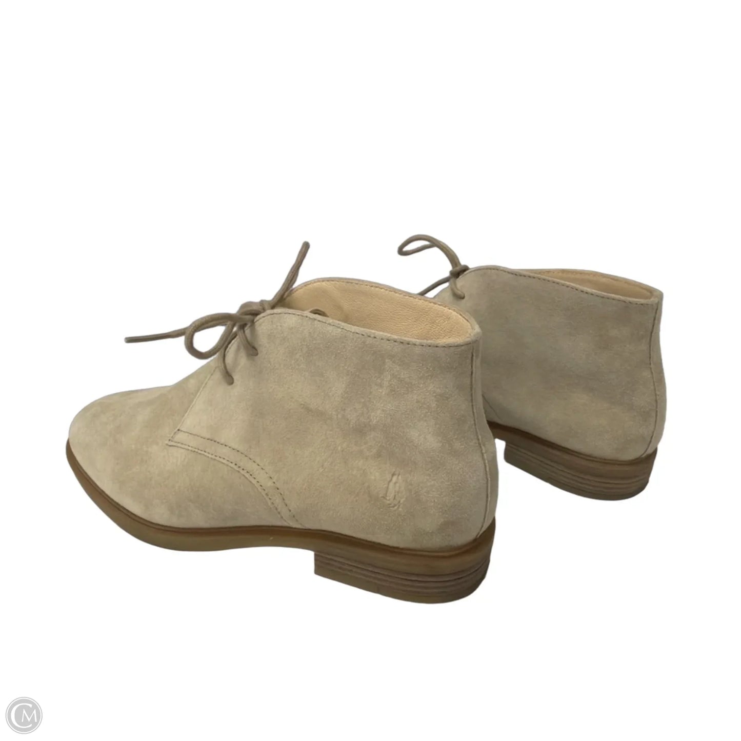 Boots Ankle Flats By Hush Puppies In Taupe, Size: 7.5