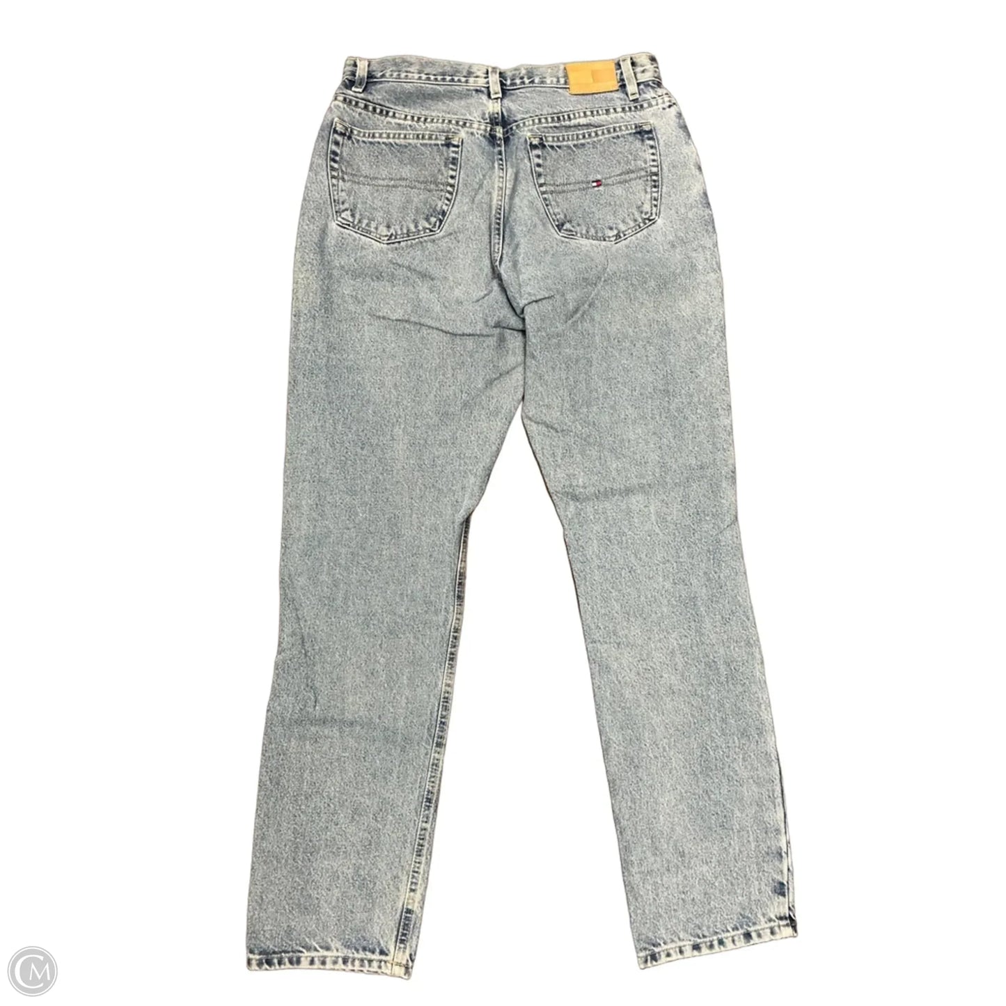 Jeans Straight By Tommy Hilfiger In Blue Denim, Size: 12