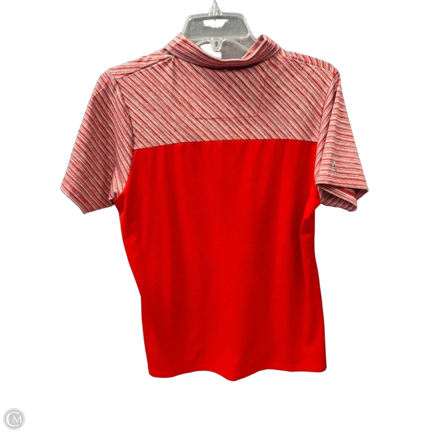 Athletic Top Short Sleeve By Antigua In Red, Size: L