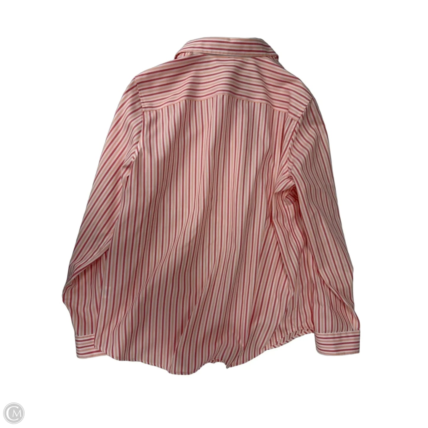 Top Long Sleeve By Coldwater Creek In Striped Pattern, Size: 1x