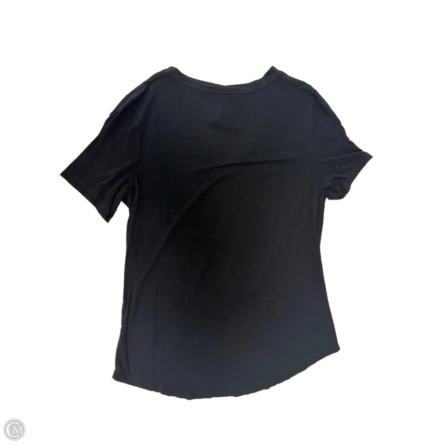 Top Short Sleeve Basic By Old Navy In Black, Size: S