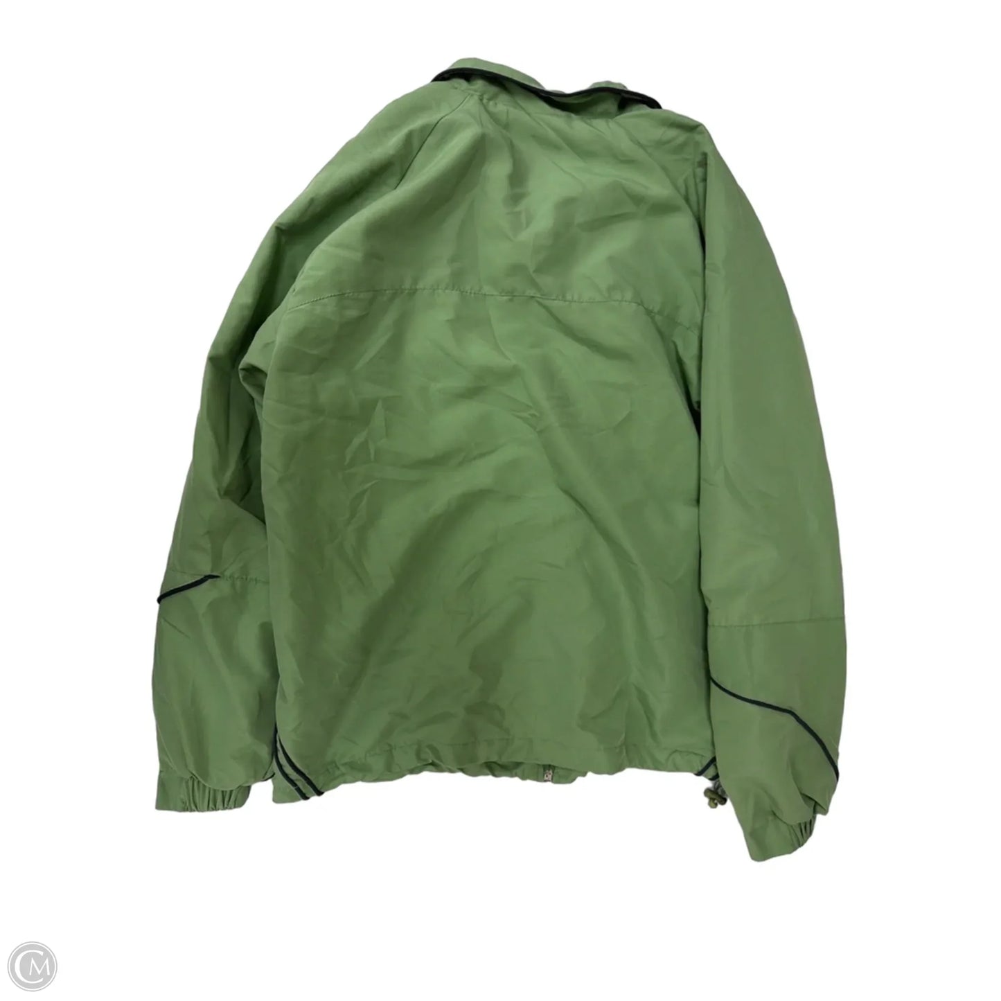 Athletic Jacket By Clothes Mentor In Green, Size: Mp