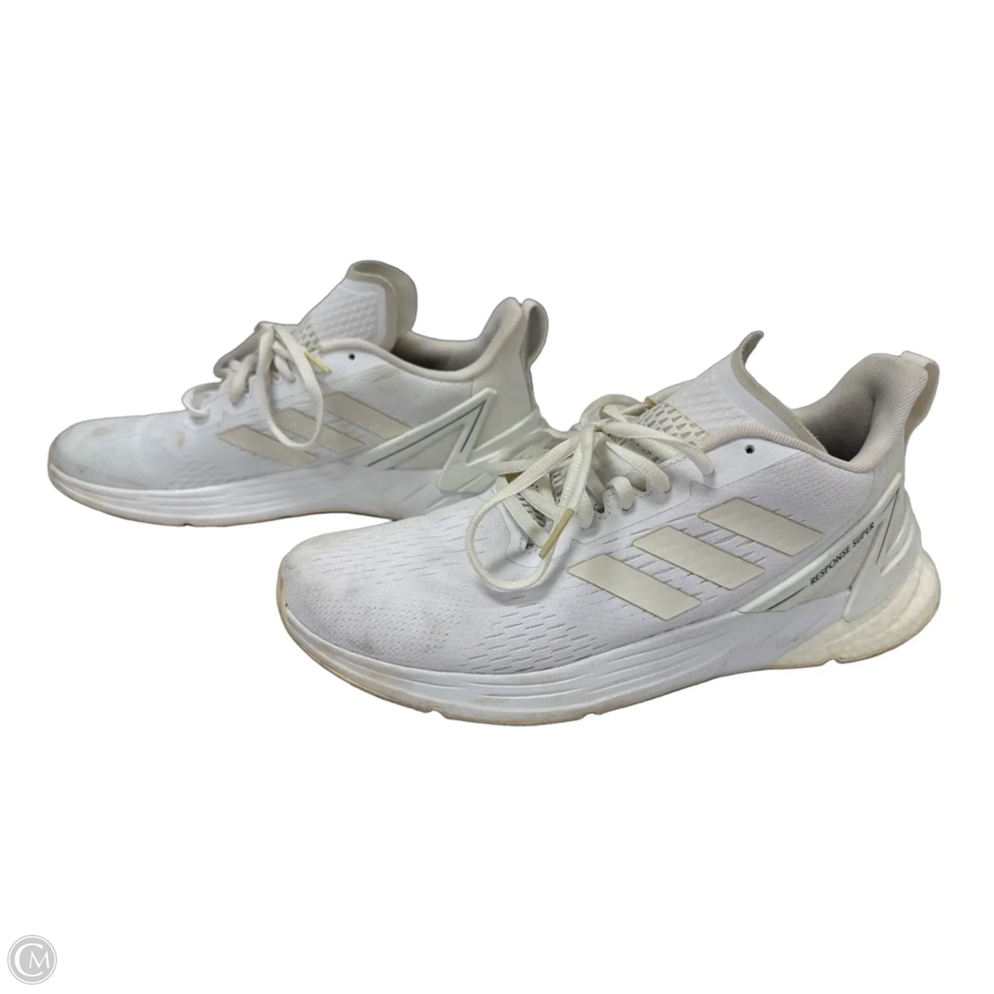 Shoes Athletic By Adidas In White, Size: 9.5