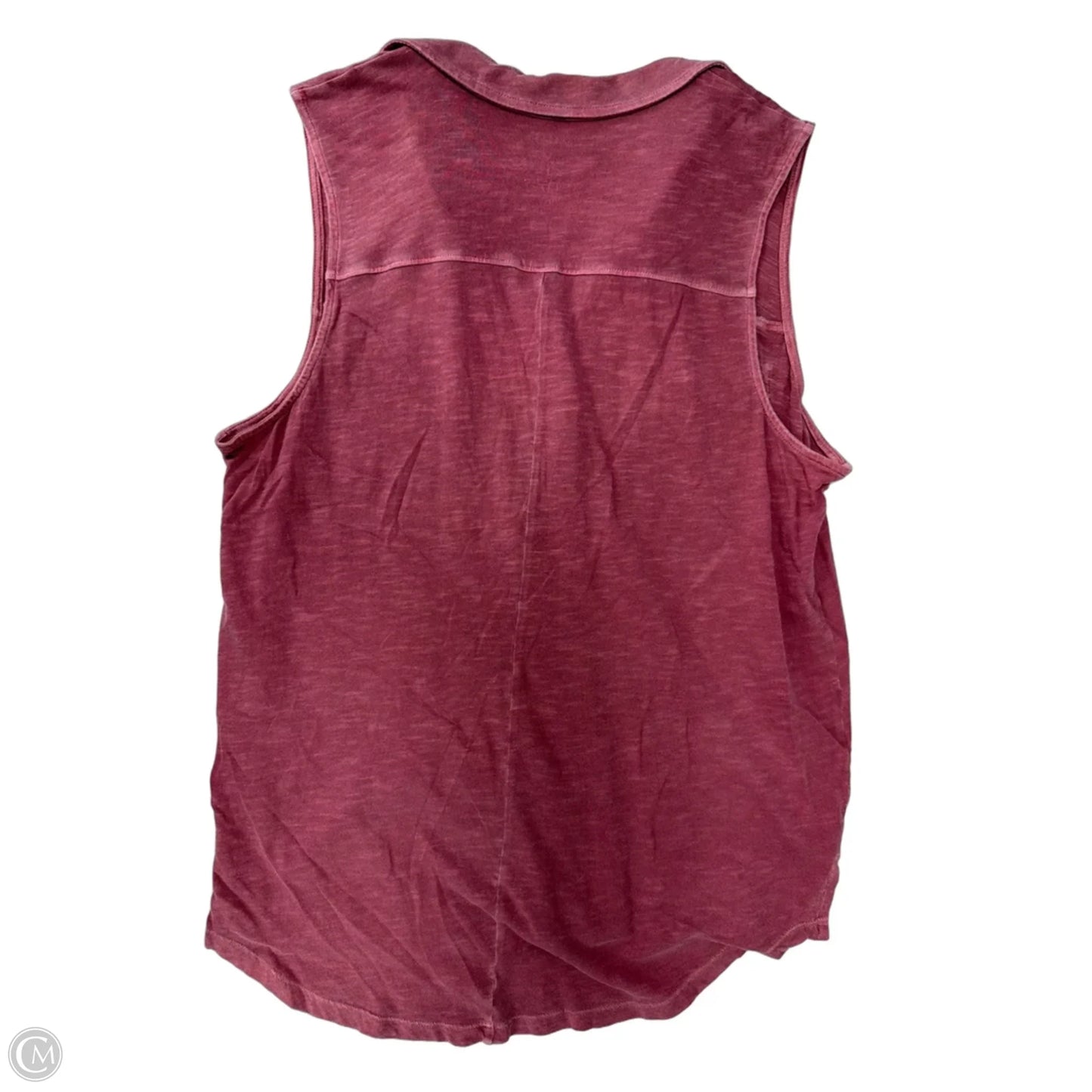 Top Sleeveless By Sonoma In Pink, Size: M