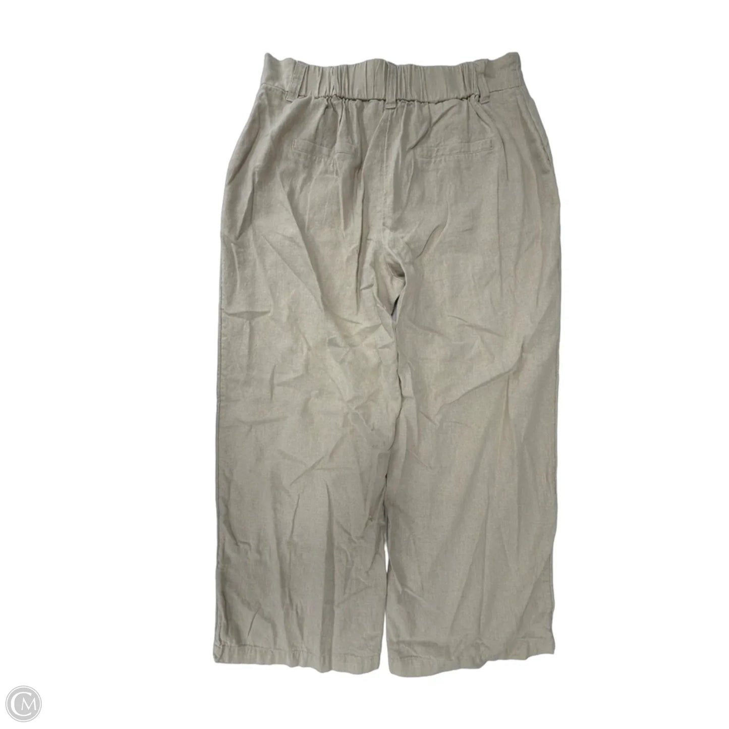 Pants Linen By Lc Lauren Conrad In Tan, Size: 10p