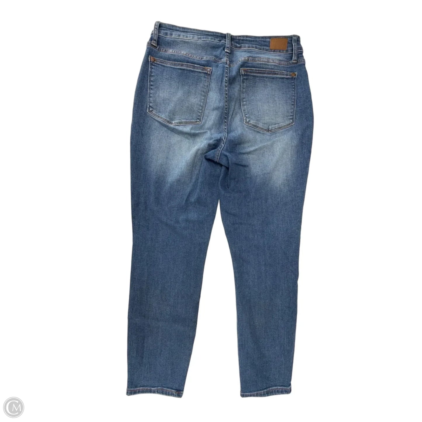 Jeans Straight By Judy Blue In Blue Denim, Size: 8