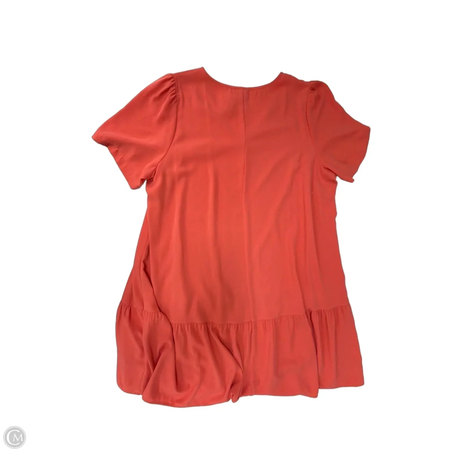 Dress Casual Midi By A New Day In Peach, Size: 1x