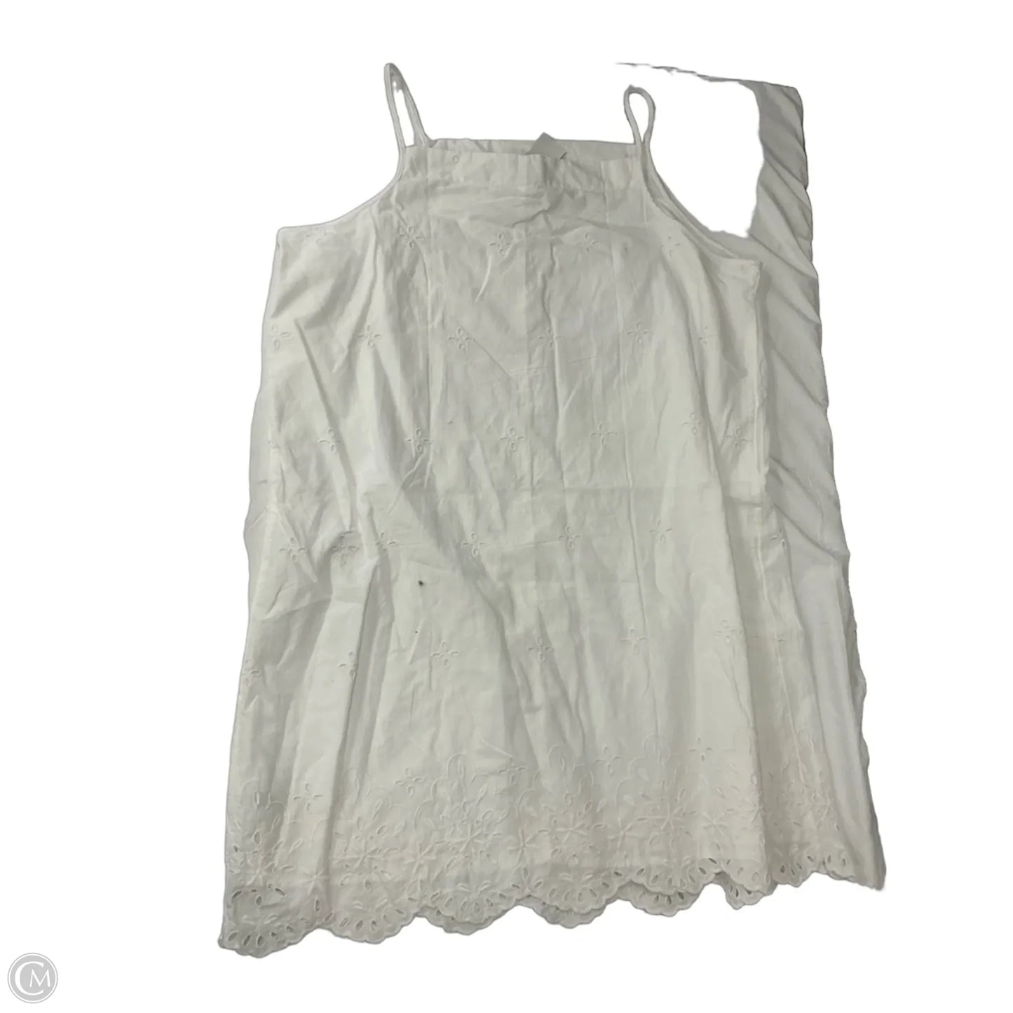 Dress Casual Short By Old Navy In White, Size: Xl