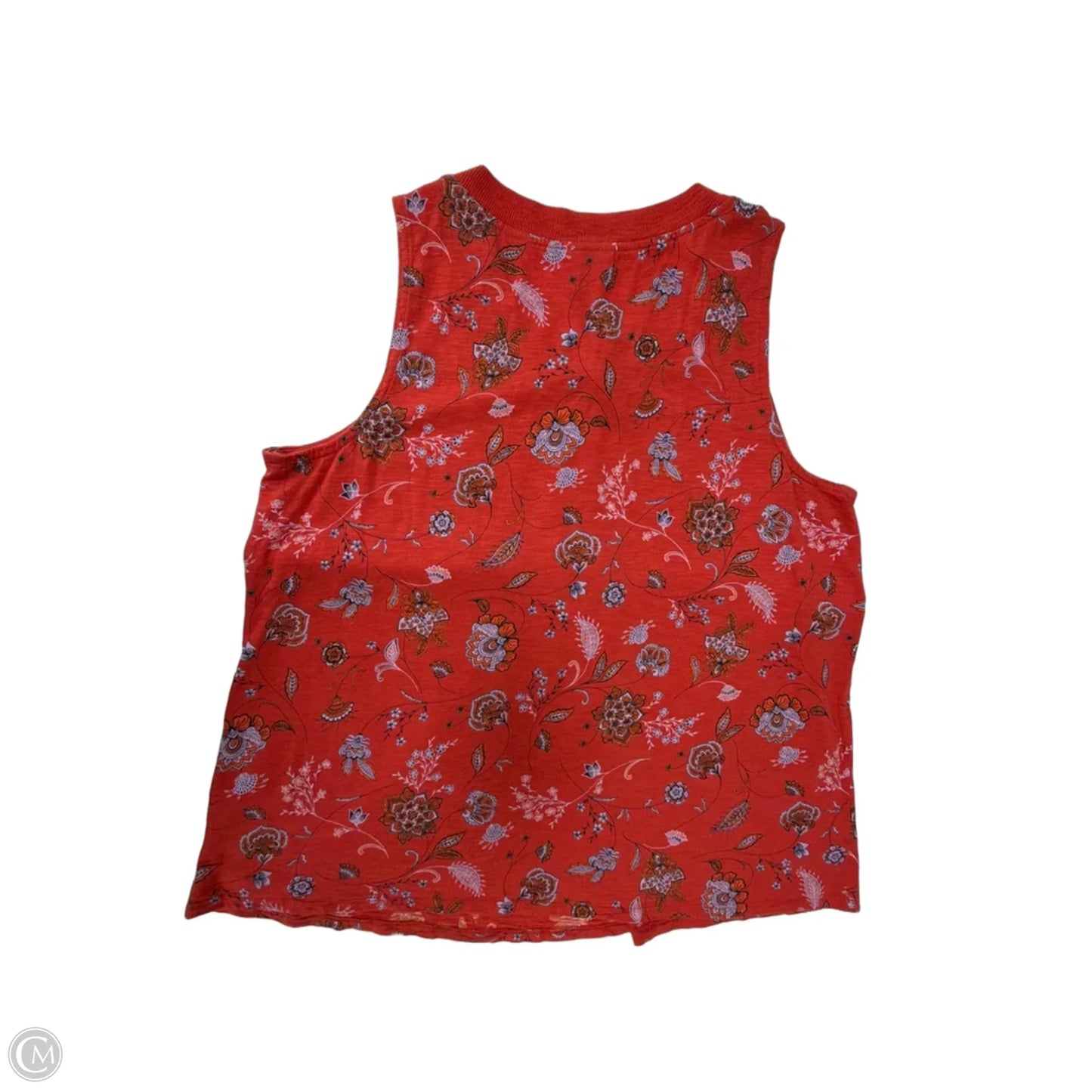Top Sleeveless By J. Jill In Orange, Size: Xl