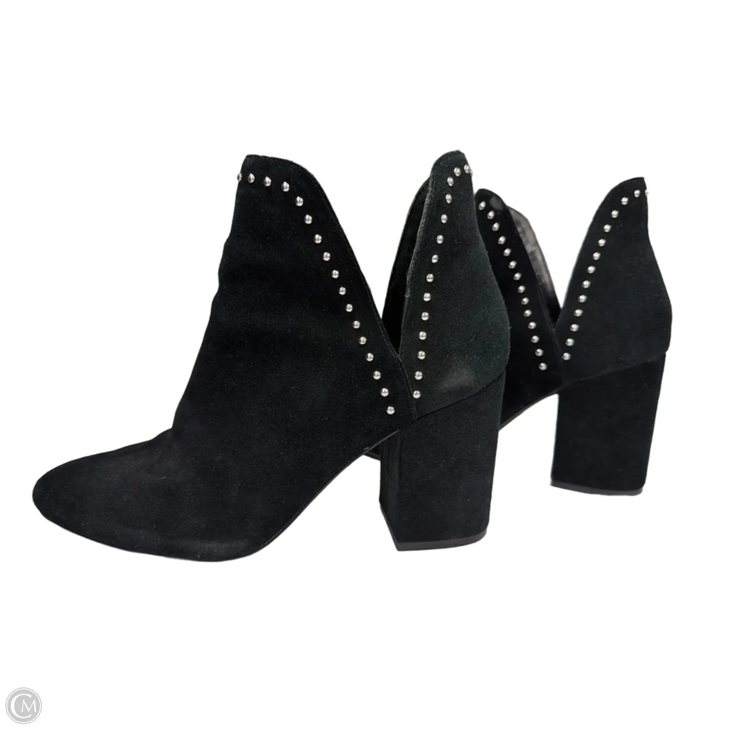 Boots Ankle Heels By Steve Madden In Black, Size: 10