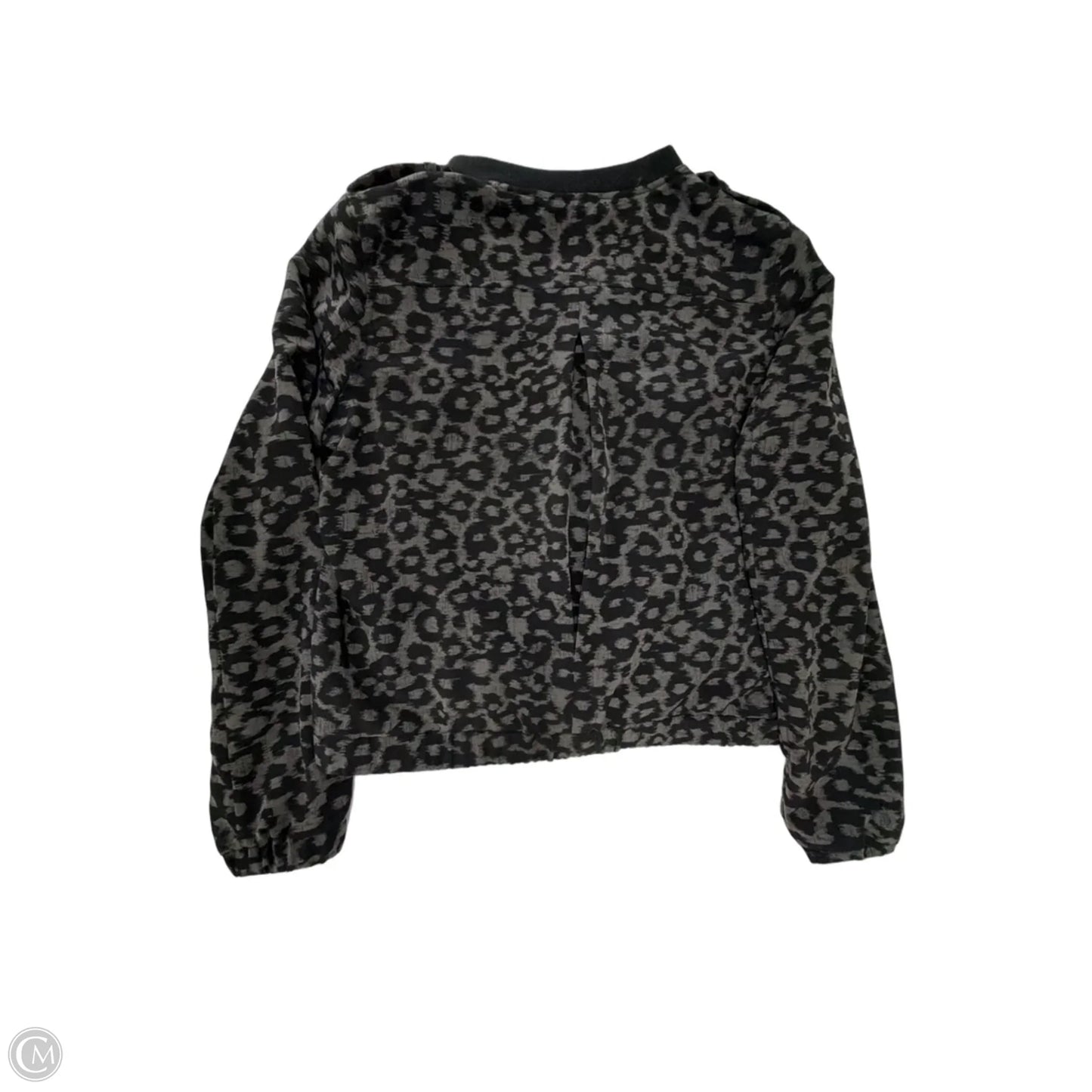 Jacket Other By Banana Republic In Black & Grey, Size: M