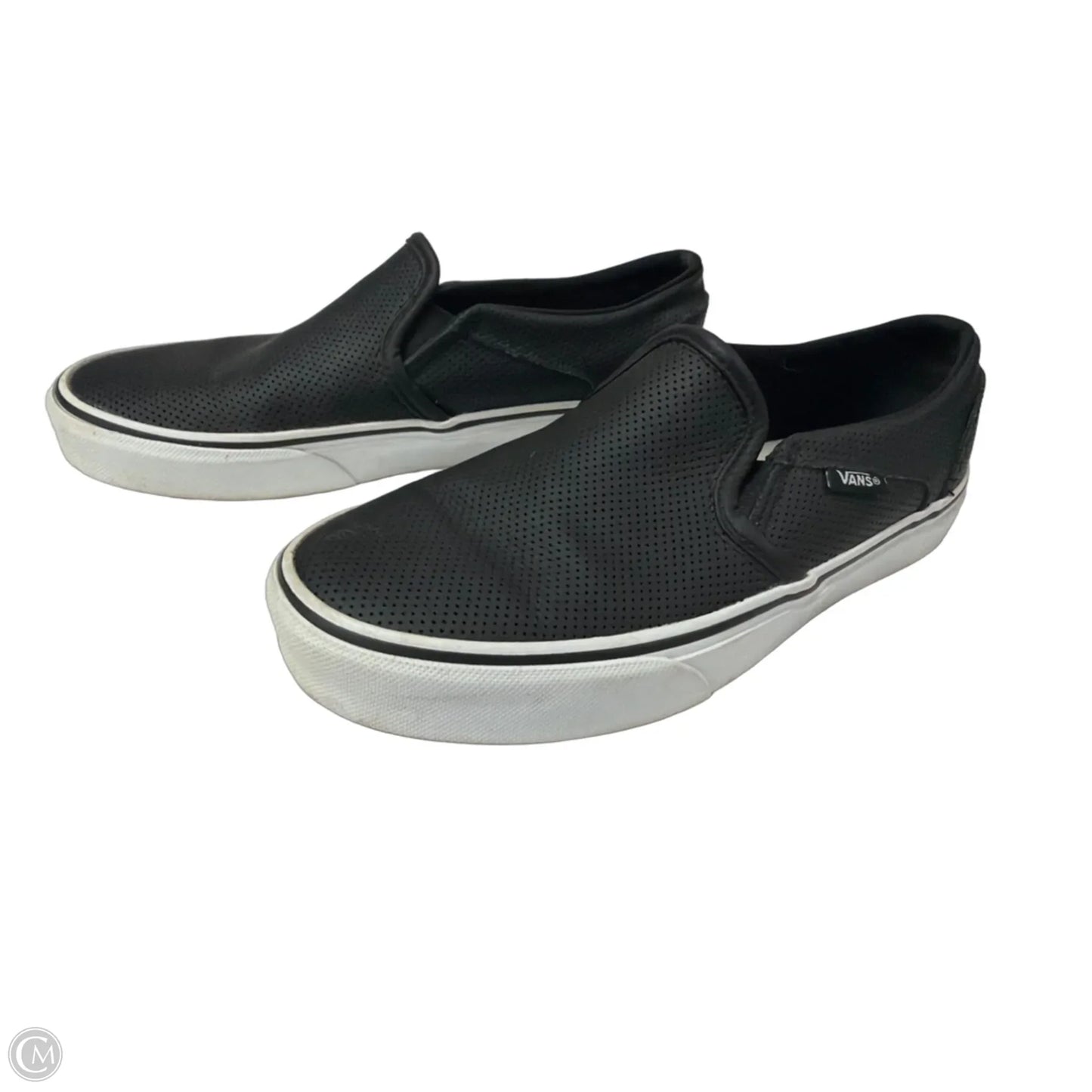 Sandals Flats By Vans In Black, Size: 7