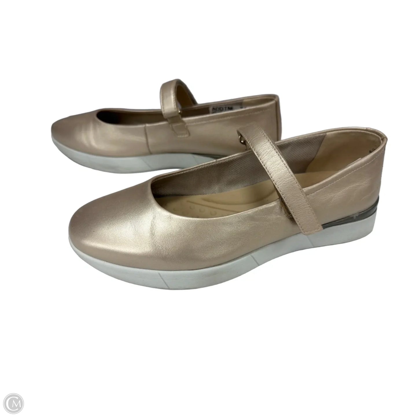 Shoes Flats By Easy Spirit In Gold, Size: 7.5