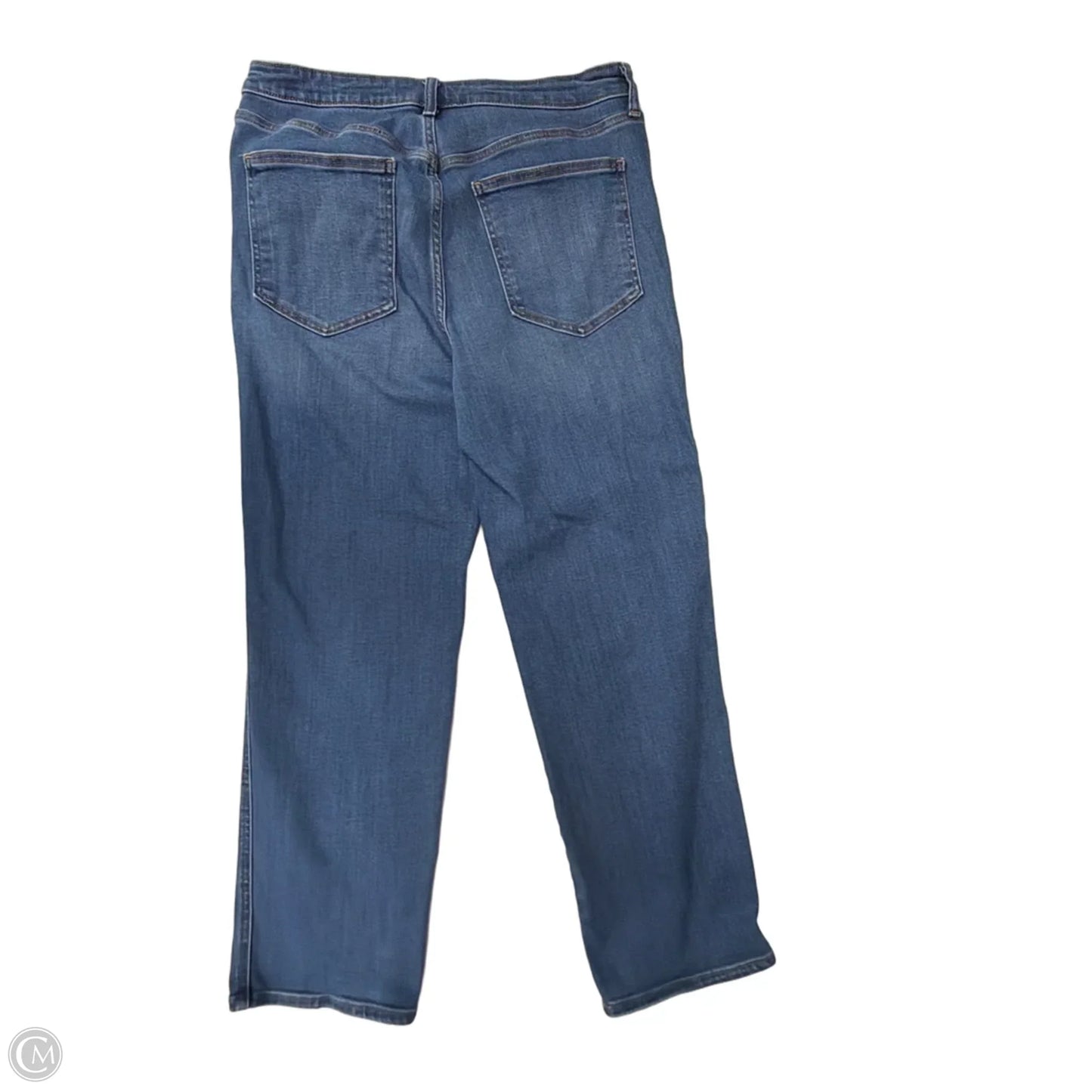Jeans Straight By Universal Thread In Blue Denim, Size: 14