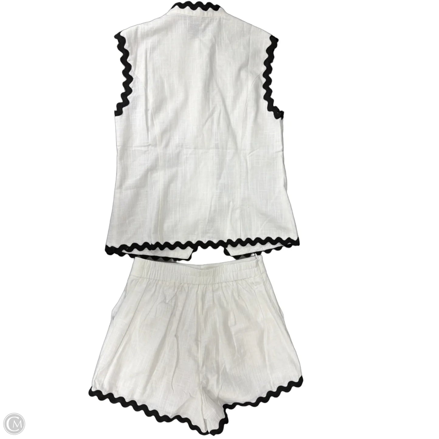 Shorts Set By Clothes Mentor In Black & White, Size: S