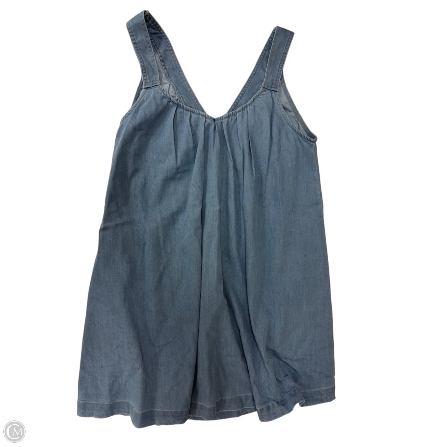 Dress Casual Short By Clothes Mentor In Blue Denim, Size: S