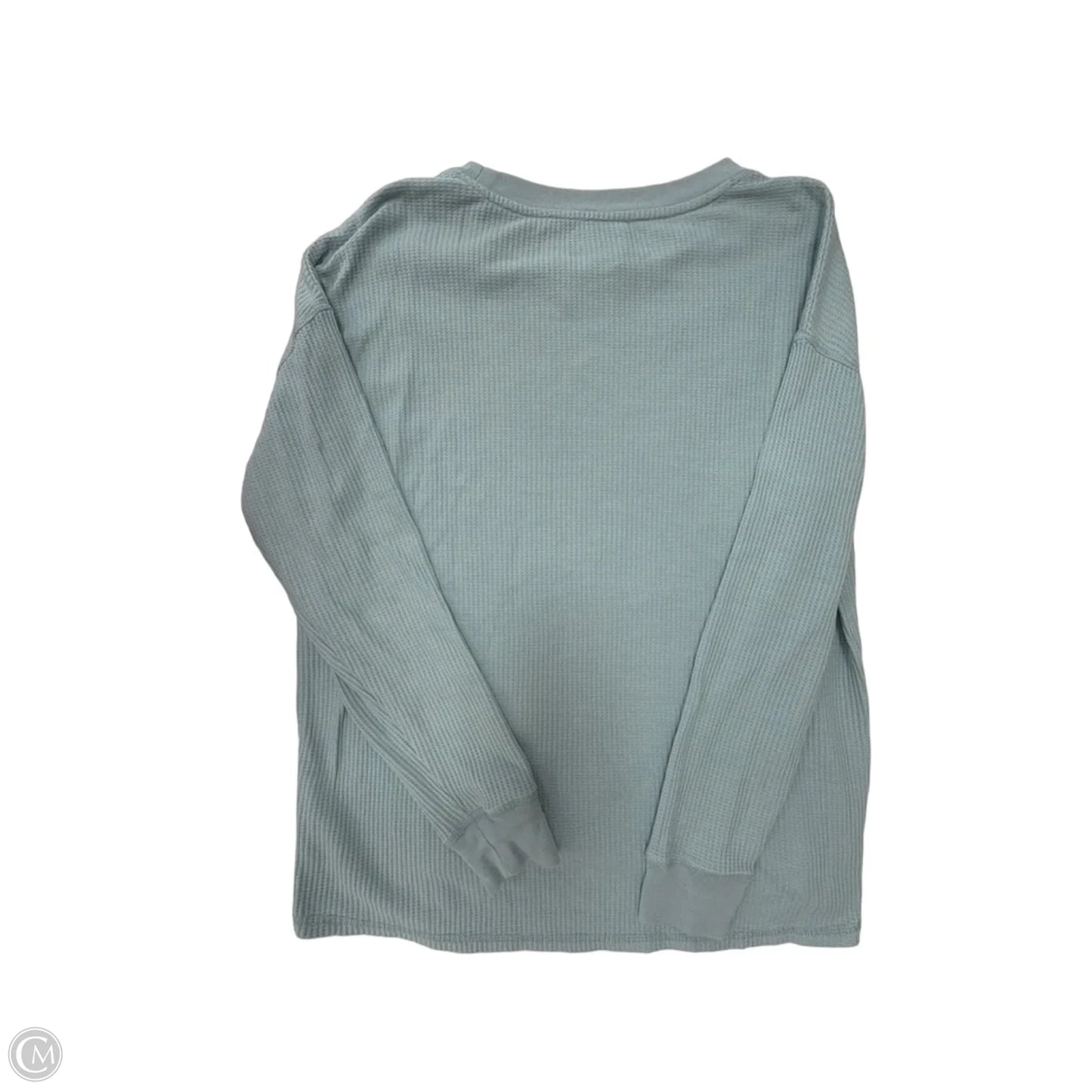 Top Long Sleeve By Seven 7 In Blue, Size: M
