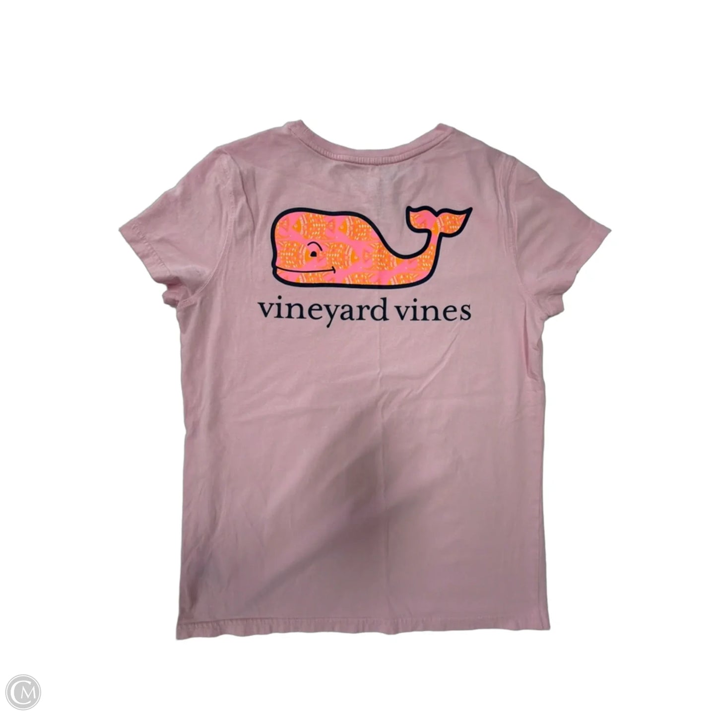 Top Short Sleeve By Vineyard Vines In Pink, Size: S