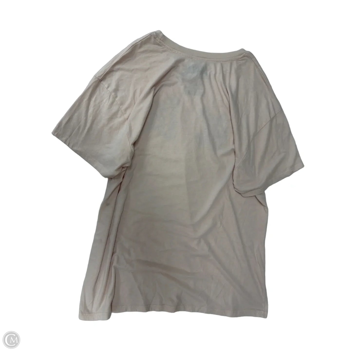 Top Short Sleeve By Clothes Mentor In Pink, Size: Xl